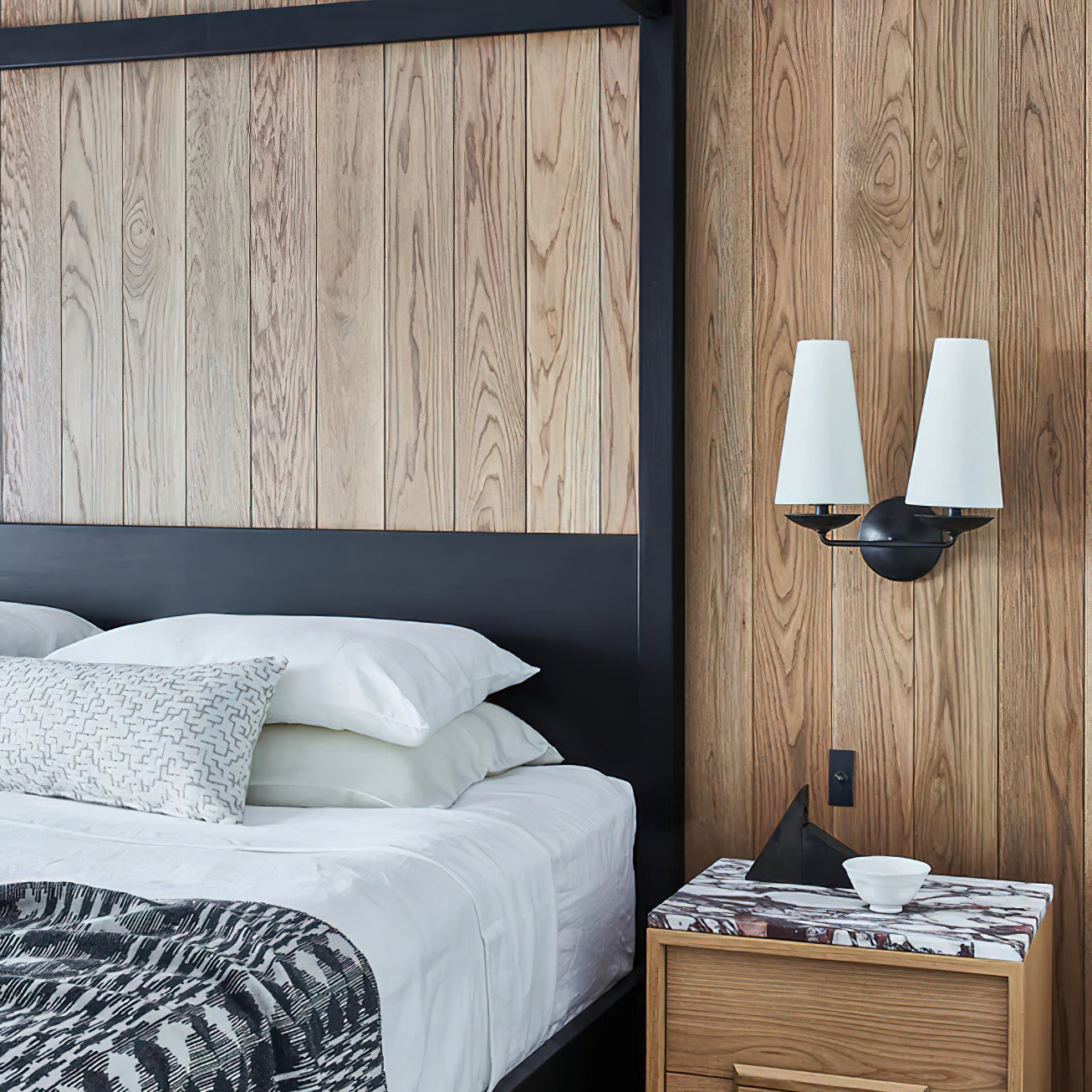 Avraee Applique Murale Laiton Tissu Minimaliste Moderne - Neutralighting