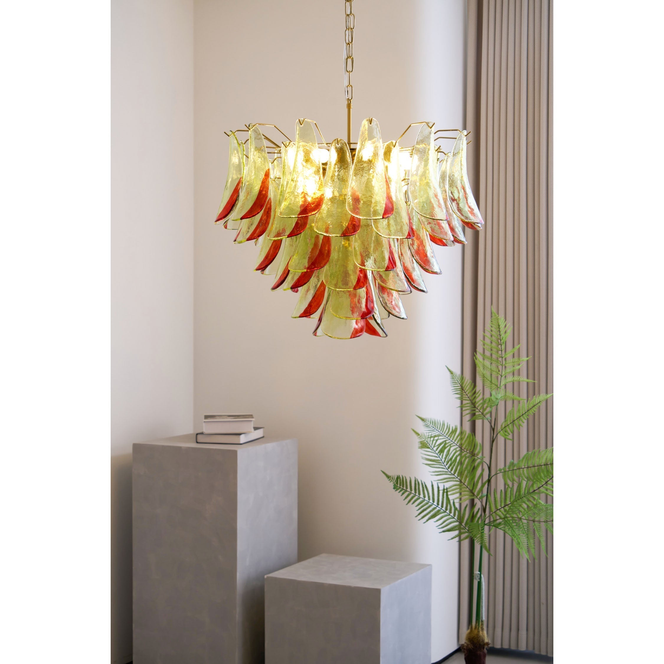 Ulvarisra Lustre Verre Luxe Postmoderne - Neutralighting