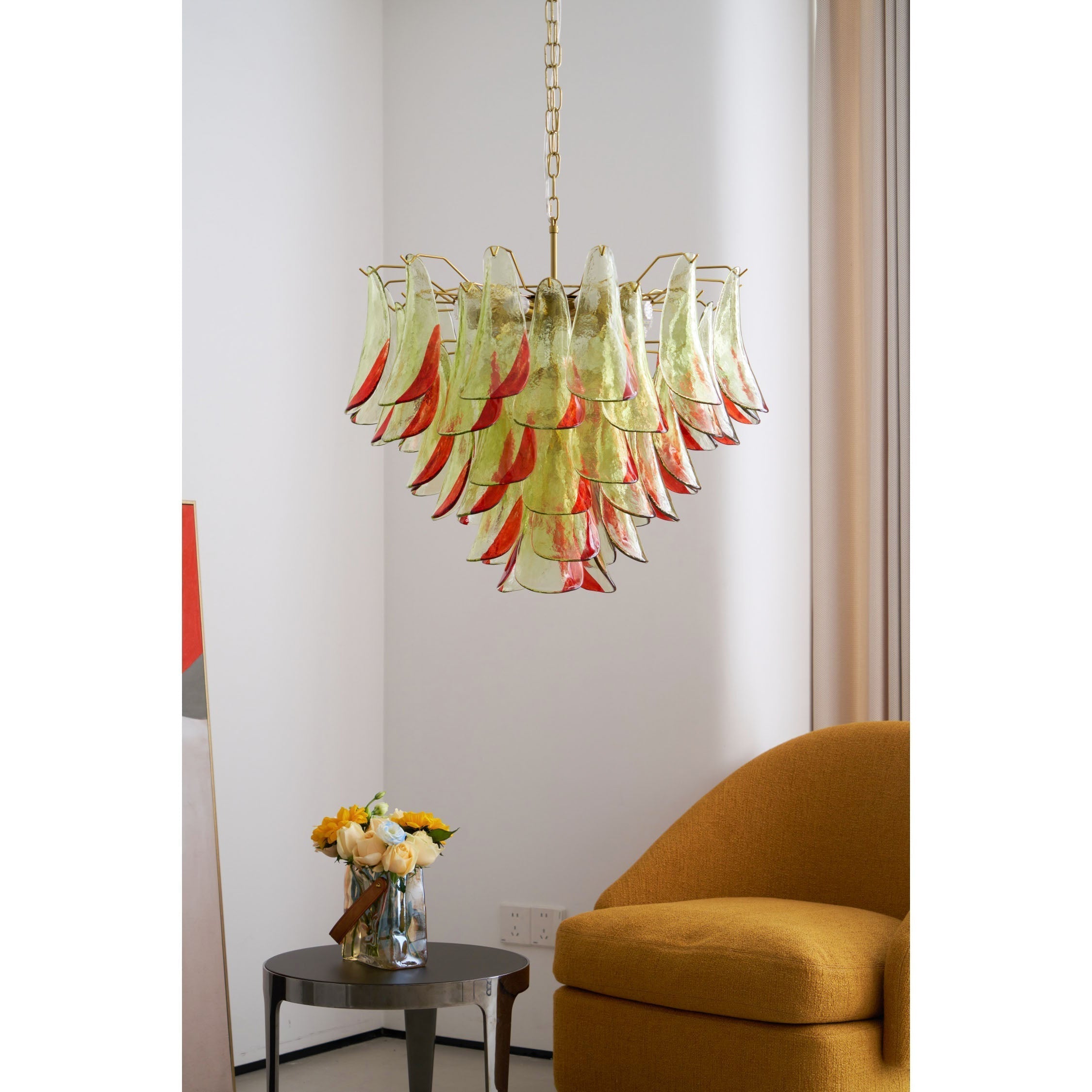 Ulvarisra Lustre Verre Luxe Postmoderne - Neutralighting