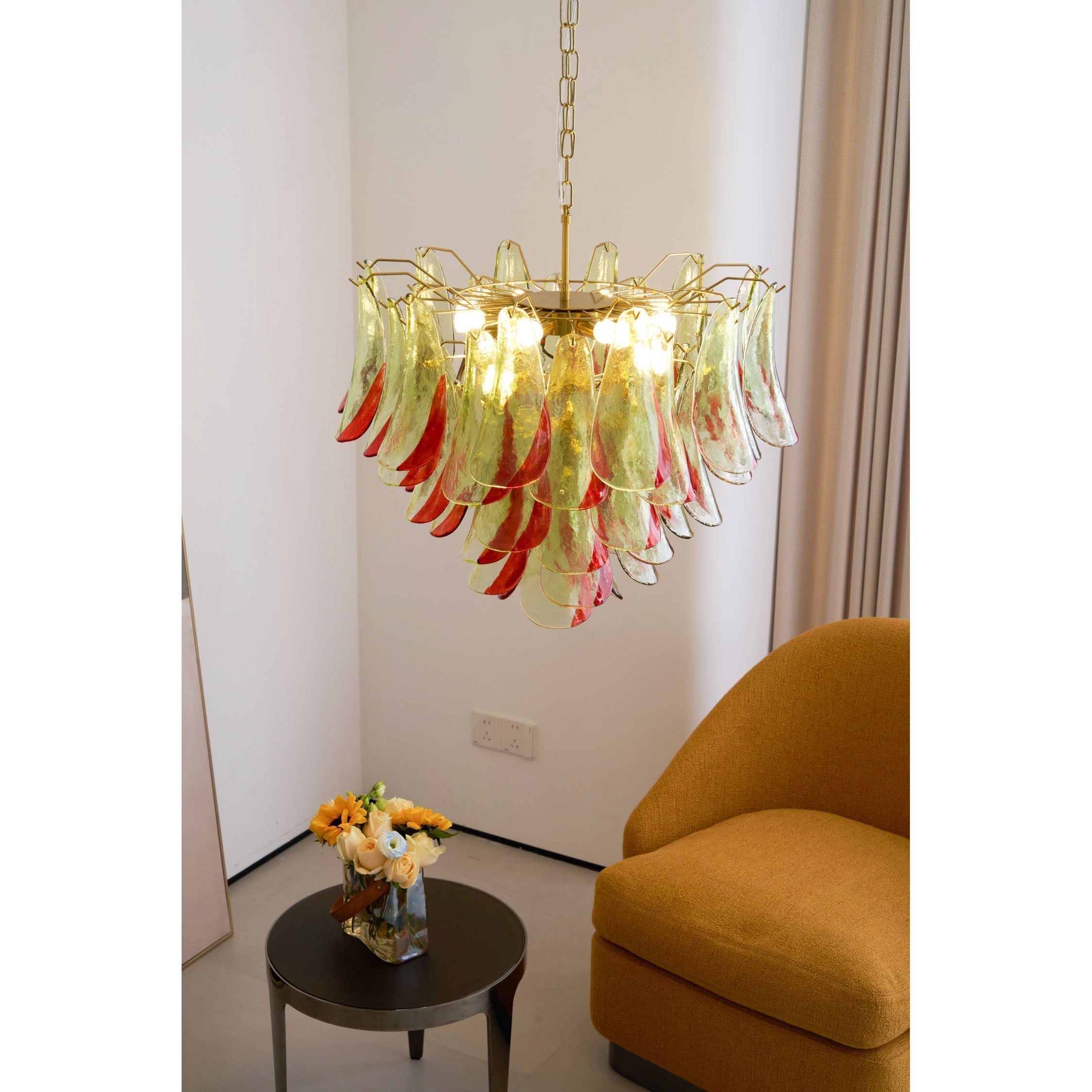Ulvarisra Lustre Verre Luxe Postmoderne - Neutralighting