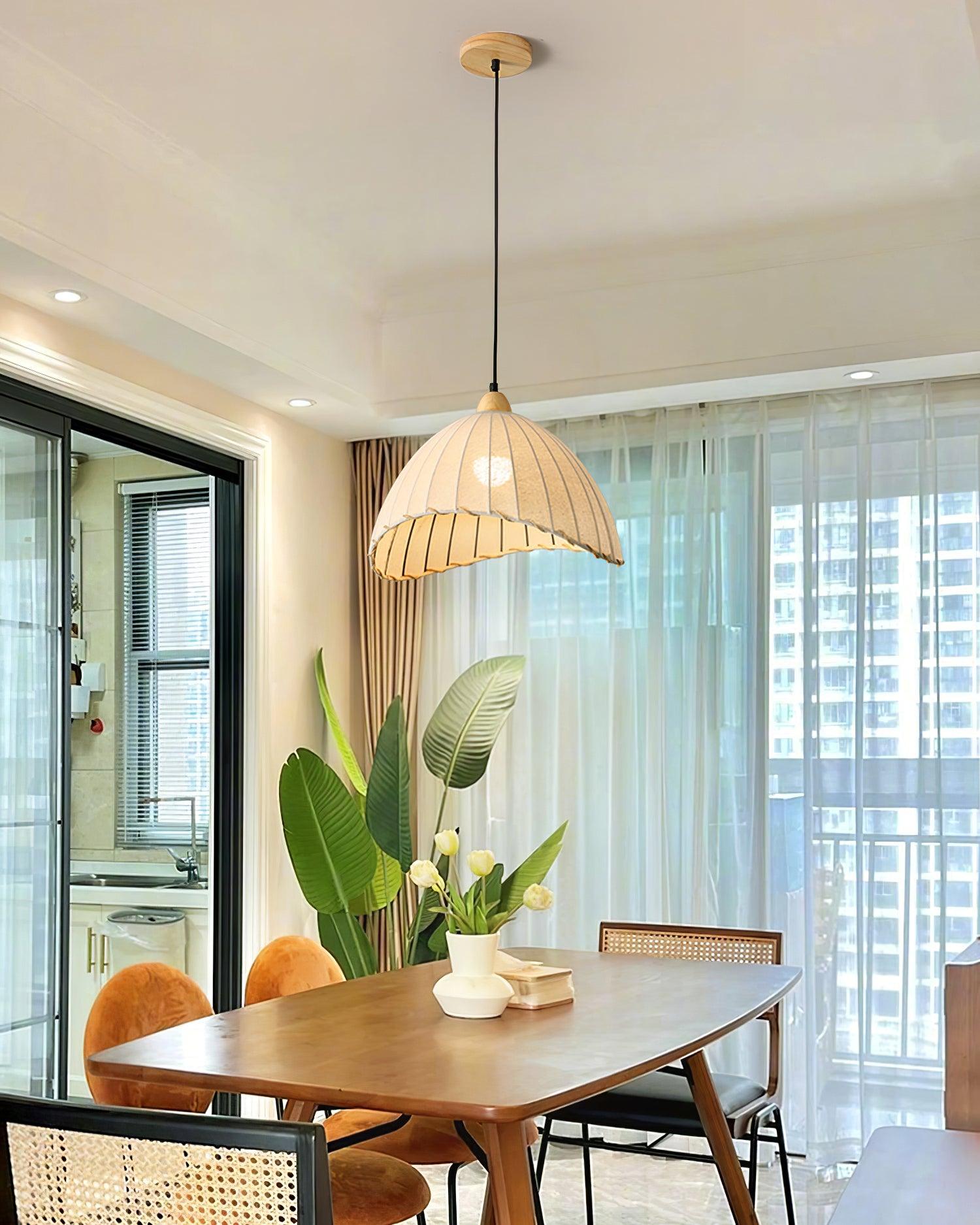 Eclipta Suspension en Lin Tissu - Neutralighting