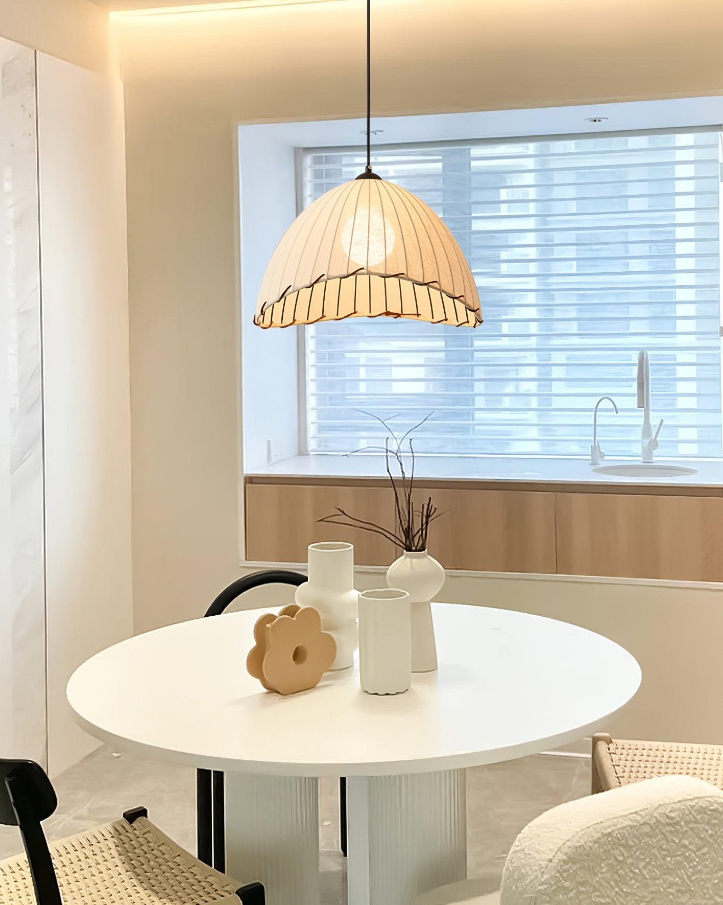 Eclipta Suspension en Lin Tissu - Neutralighting