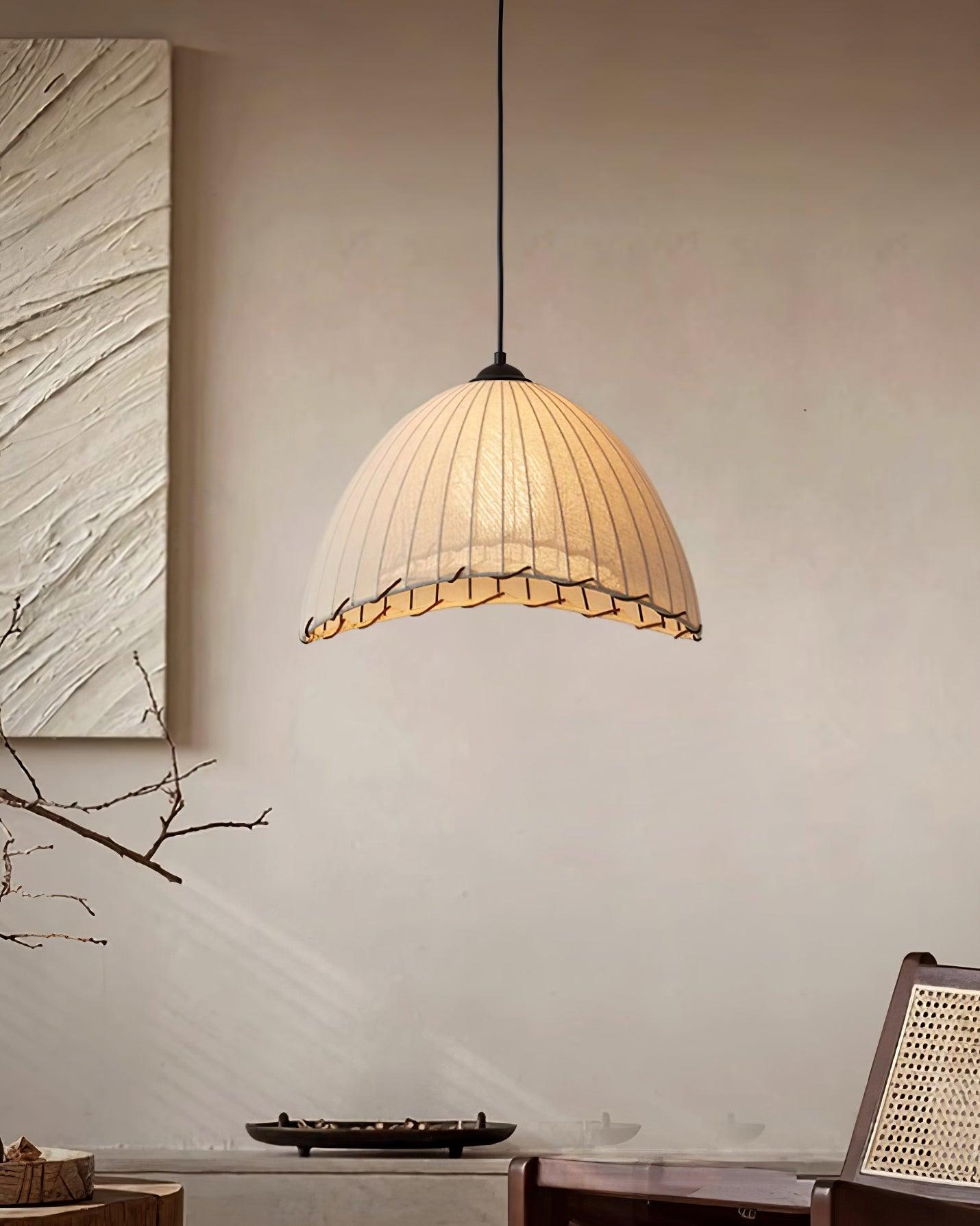 Eclipta Suspension en Lin Tissu - Neutralighting