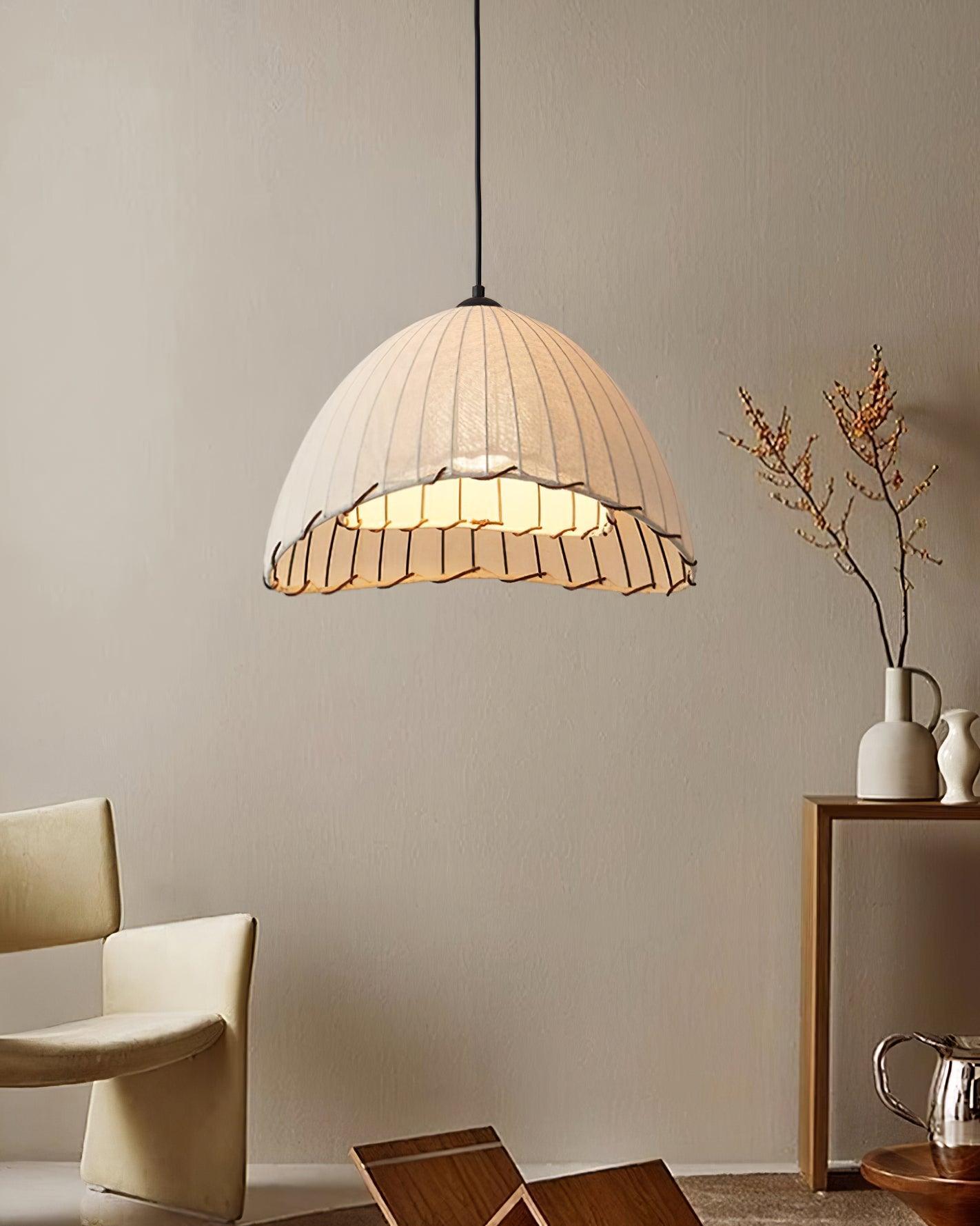 Eclipta Suspension en Lin Tissu - Neutralighting