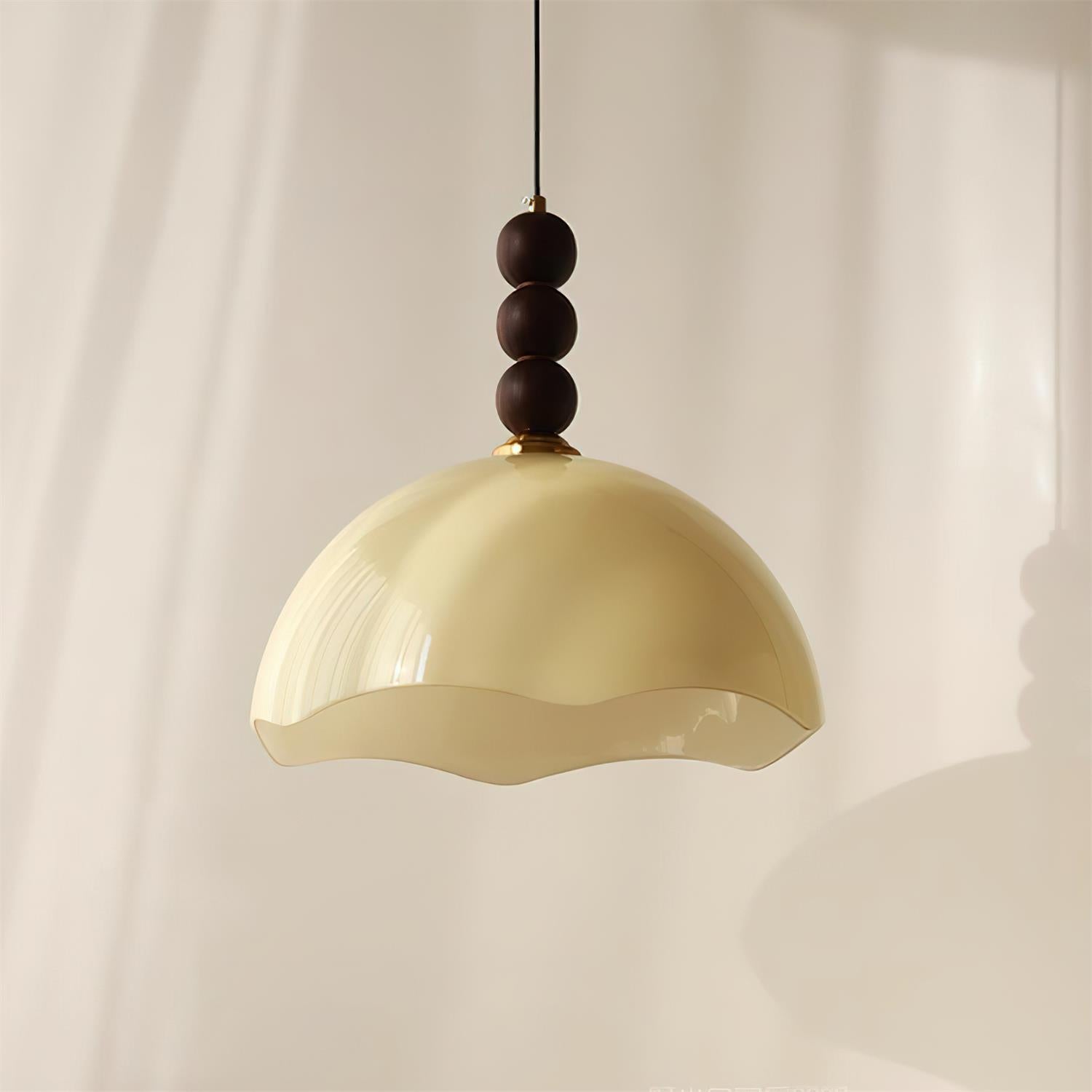 Marlu Pendant Lamp Rippling Dome - Letslighting