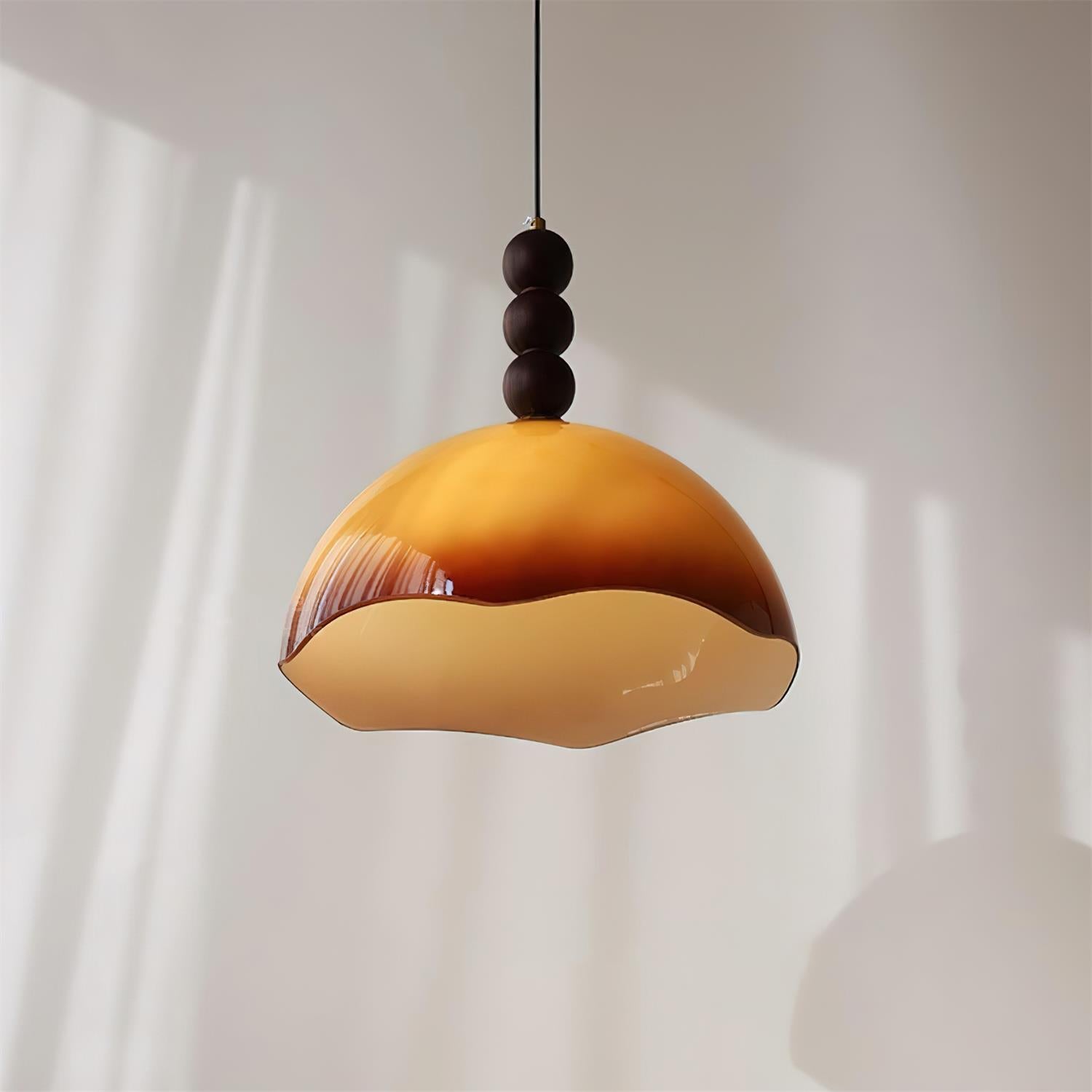 Marlu Pendant Lamp Rippling Dome - Letslighting