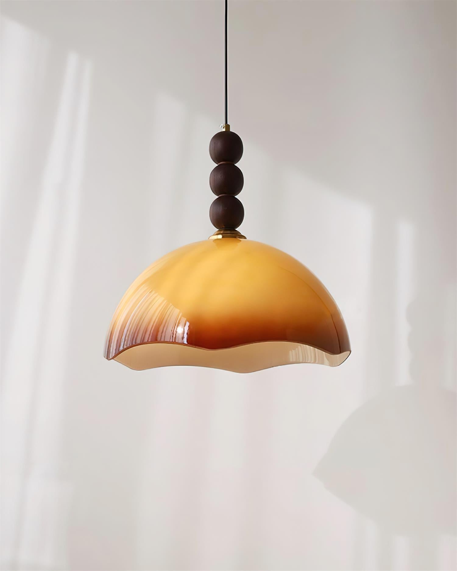 Marlu Pendant Lamp Rippling Dome - Letslighting