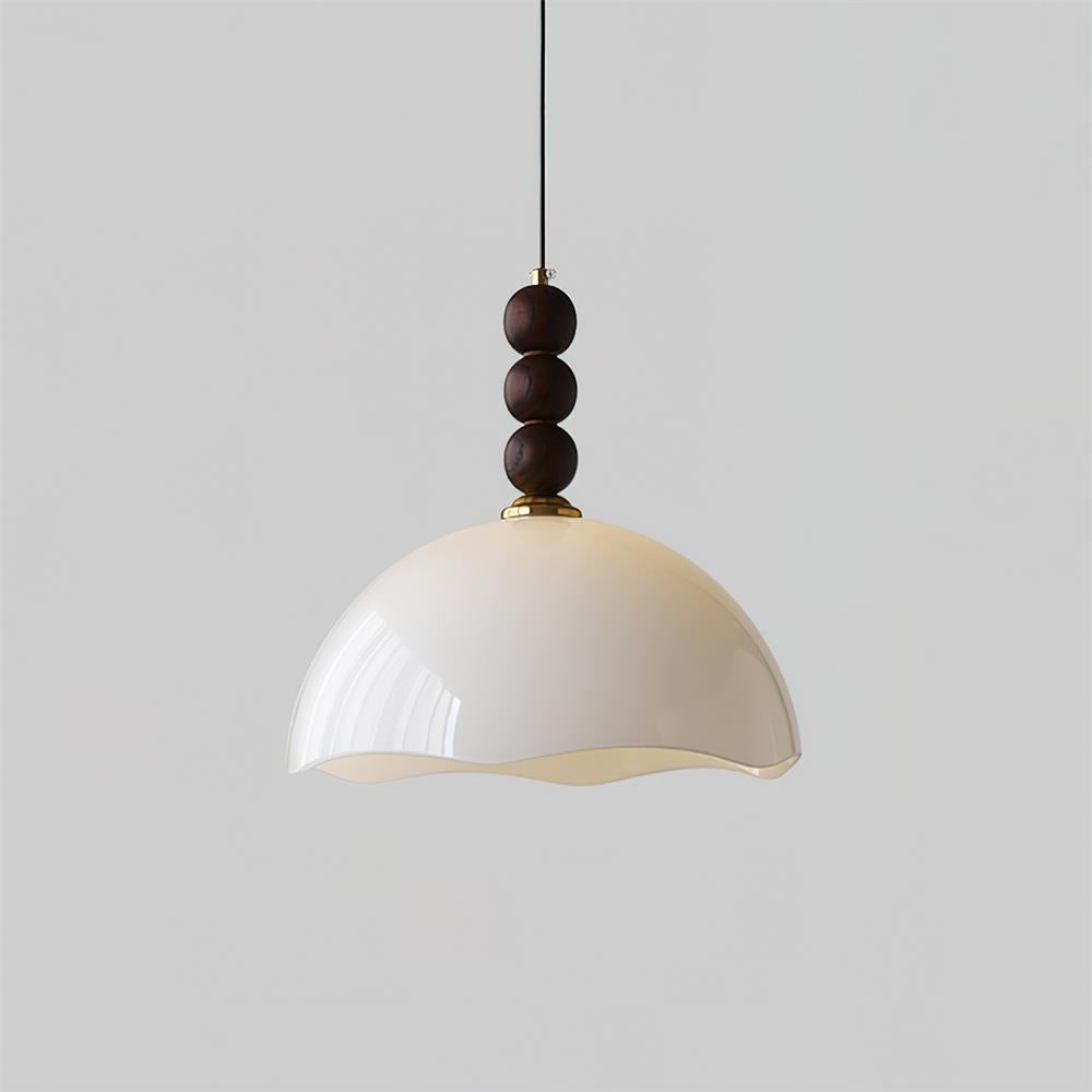 Marlu Pendant Lamp Rippling Dome - Letslighting