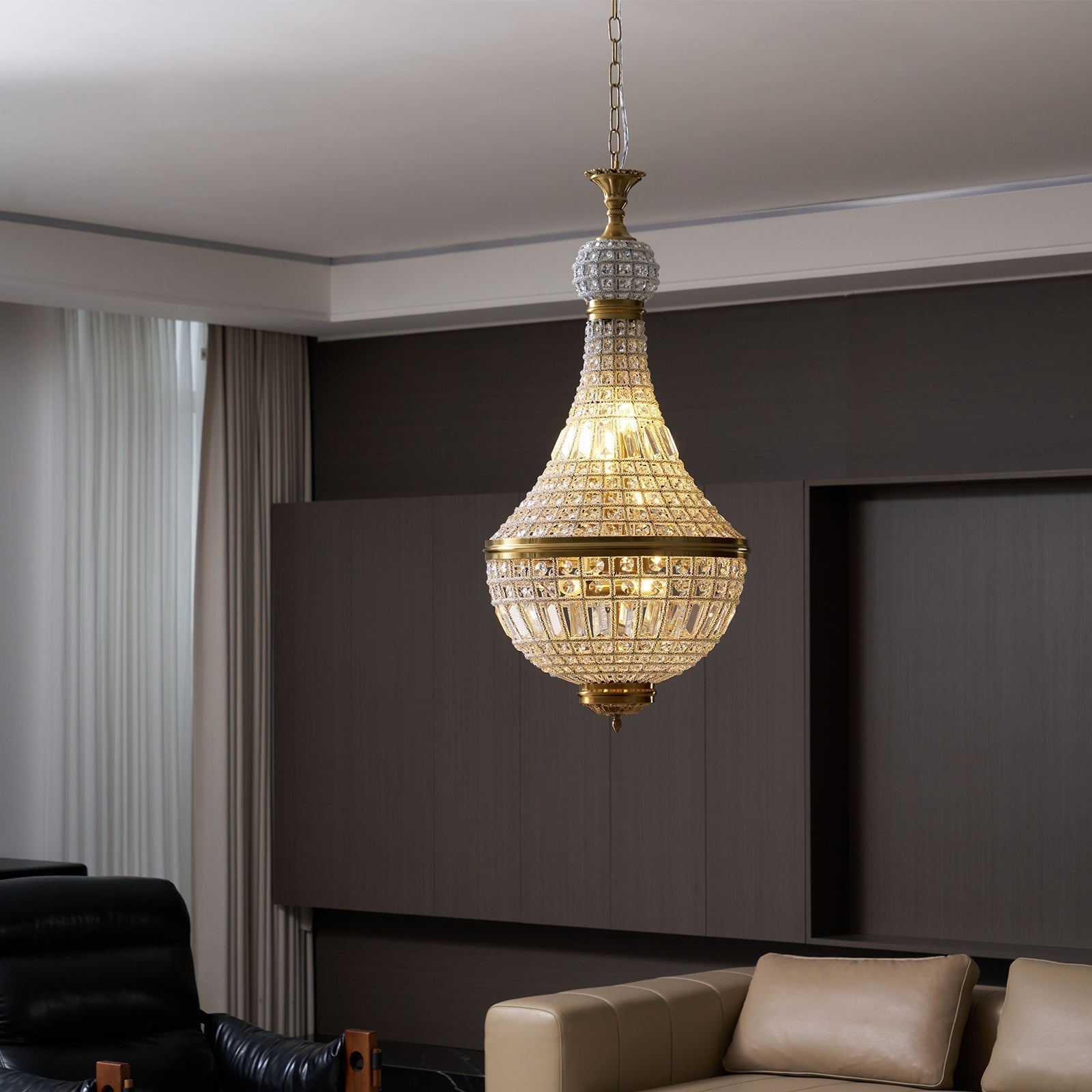 Auristella Lustre Cristal Luxueux - Neutralighting