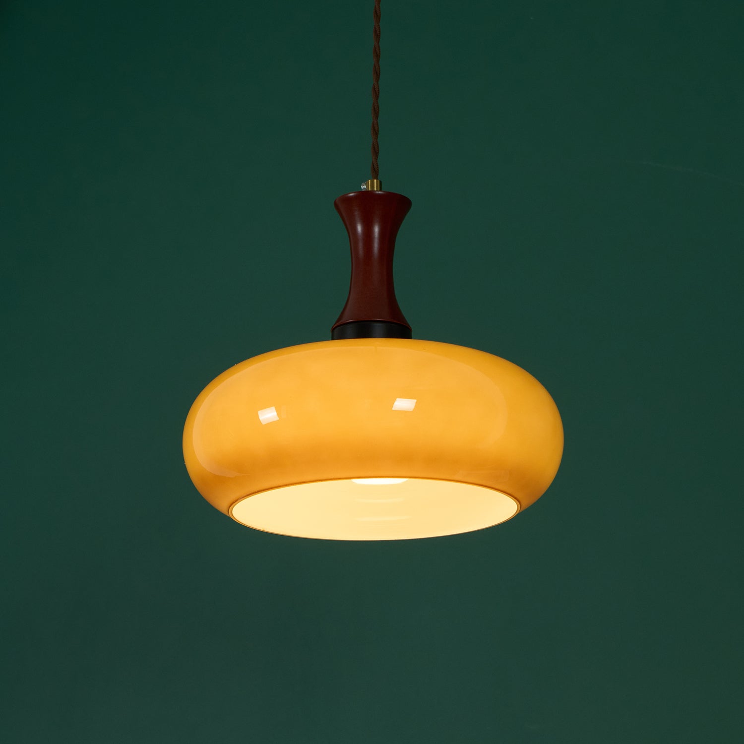 Charlotte Suspension Bois Verre