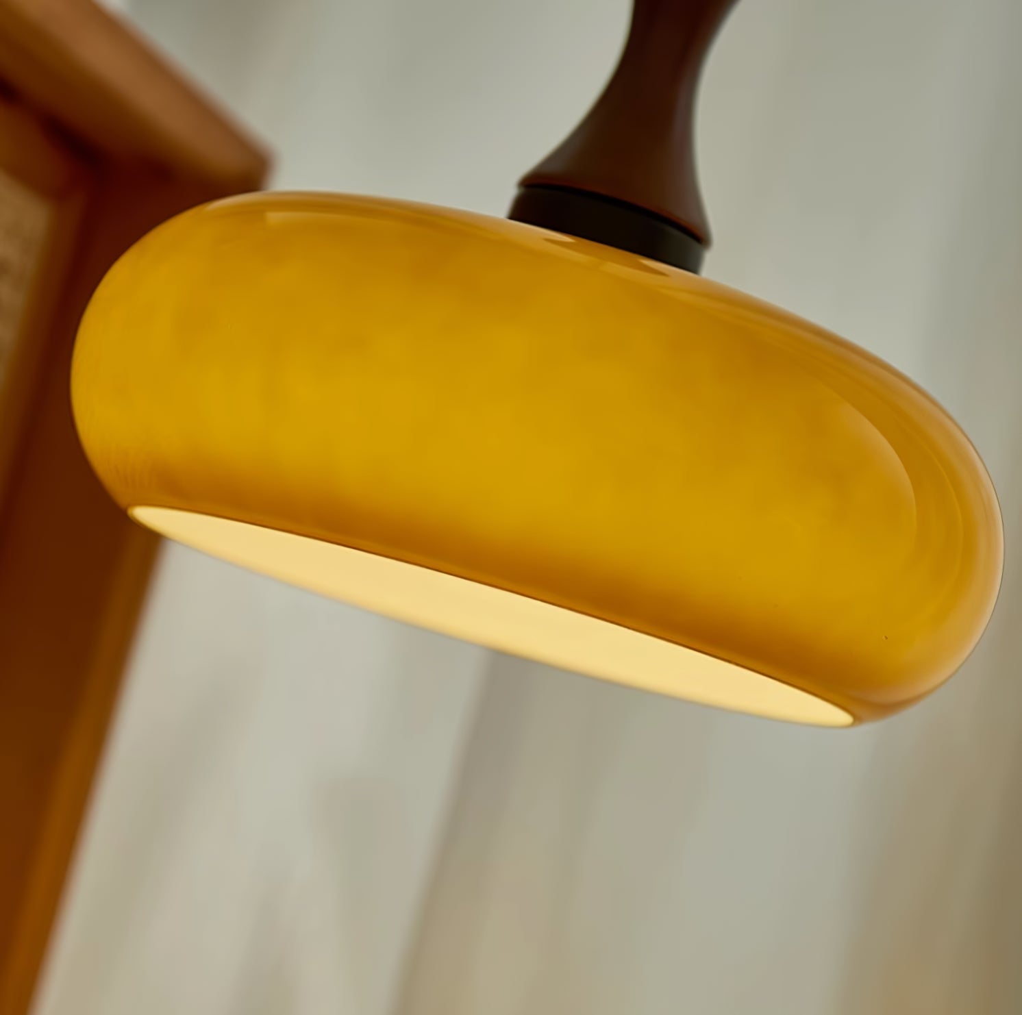Charlotte Suspension Bois Verre