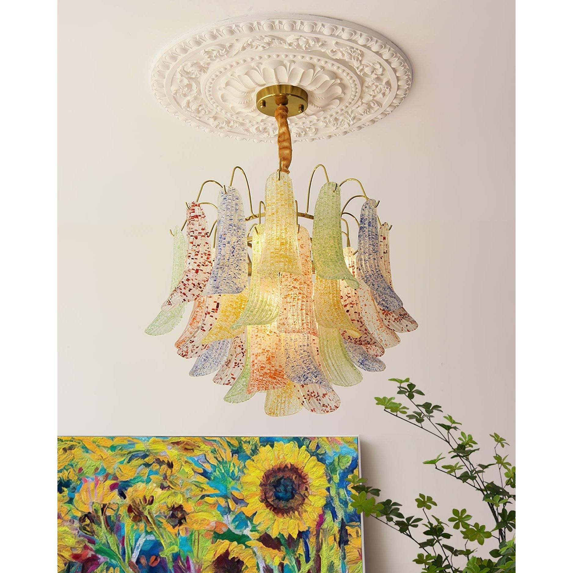 Alnoreth Lustre Métal Verre Créativité Individuelle - Neutralighting