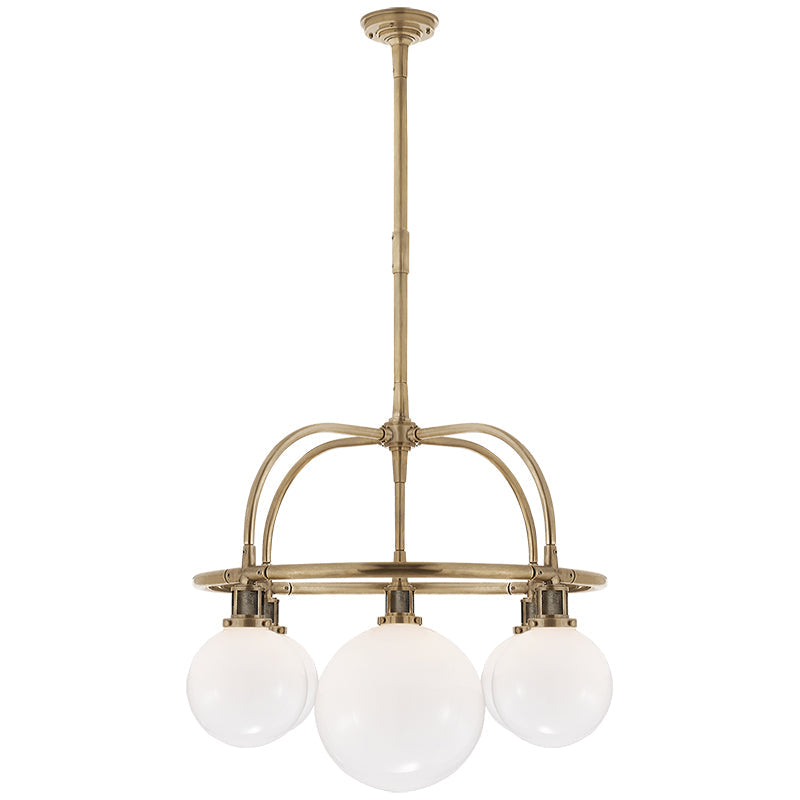 Vathea Lustre Métal Verre Minimaliste Moderne - Neutralighting