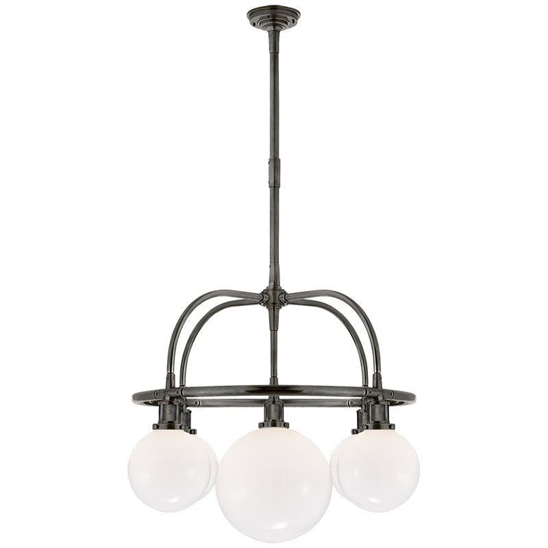 Vathea Lustre Métal Verre Minimaliste Moderne - Neutralighting