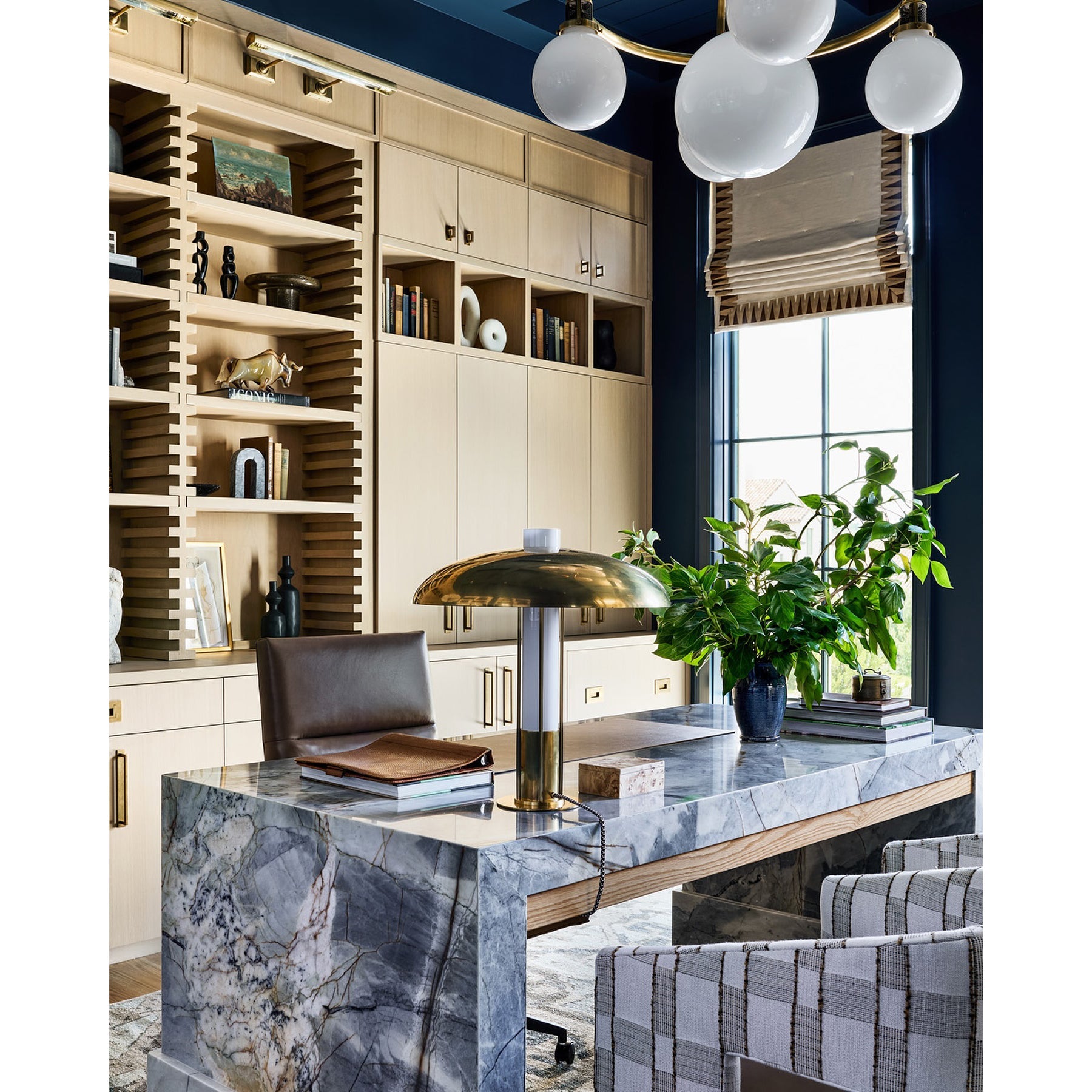 Vathea Lustre Métal Verre Minimaliste Moderne - Neutralighting