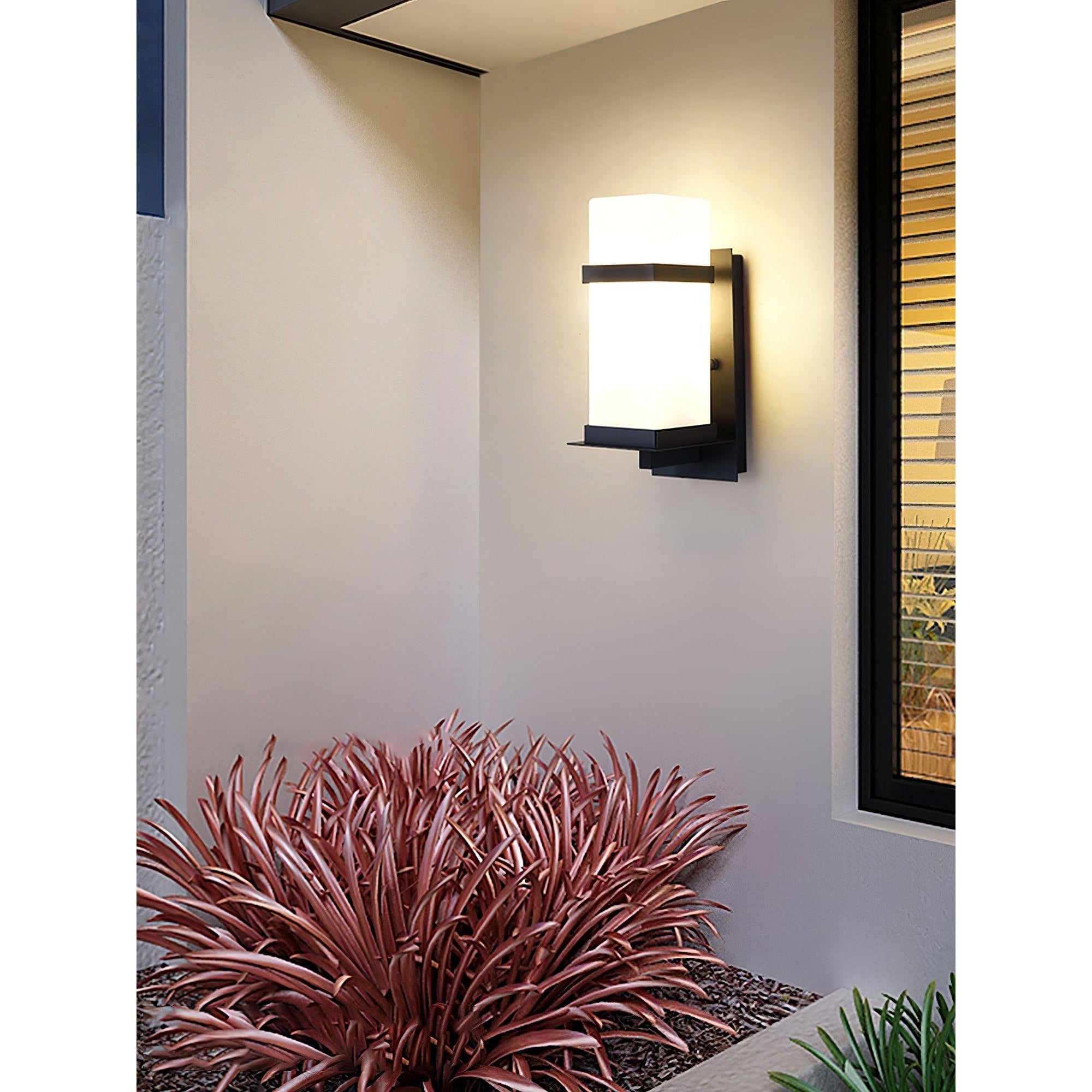 Ishaaris Applique Murale Métal Verre Extérieure Moderne - Neutralighting