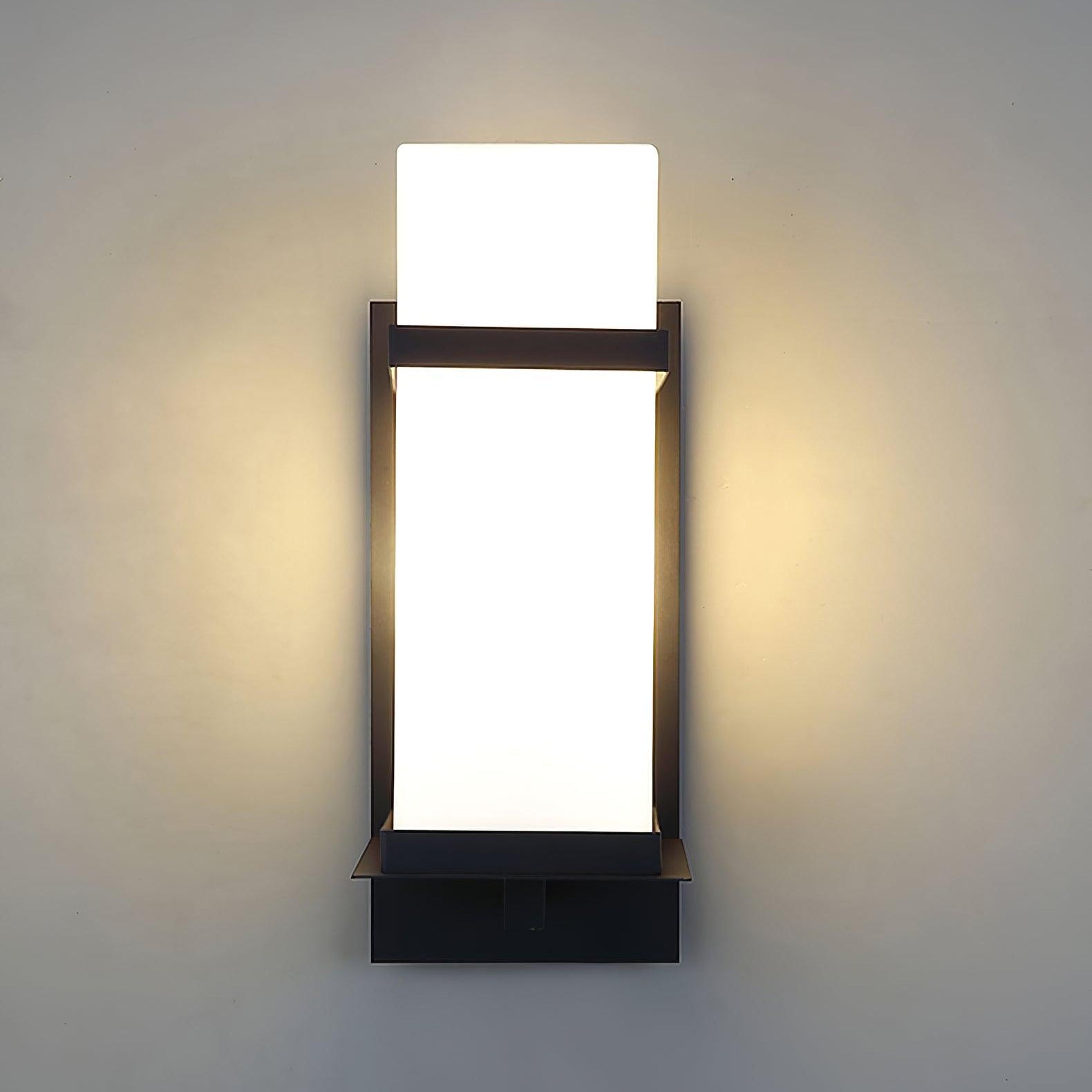 Ishaaris Applique Murale Métal Verre Extérieure Moderne - Neutralighting