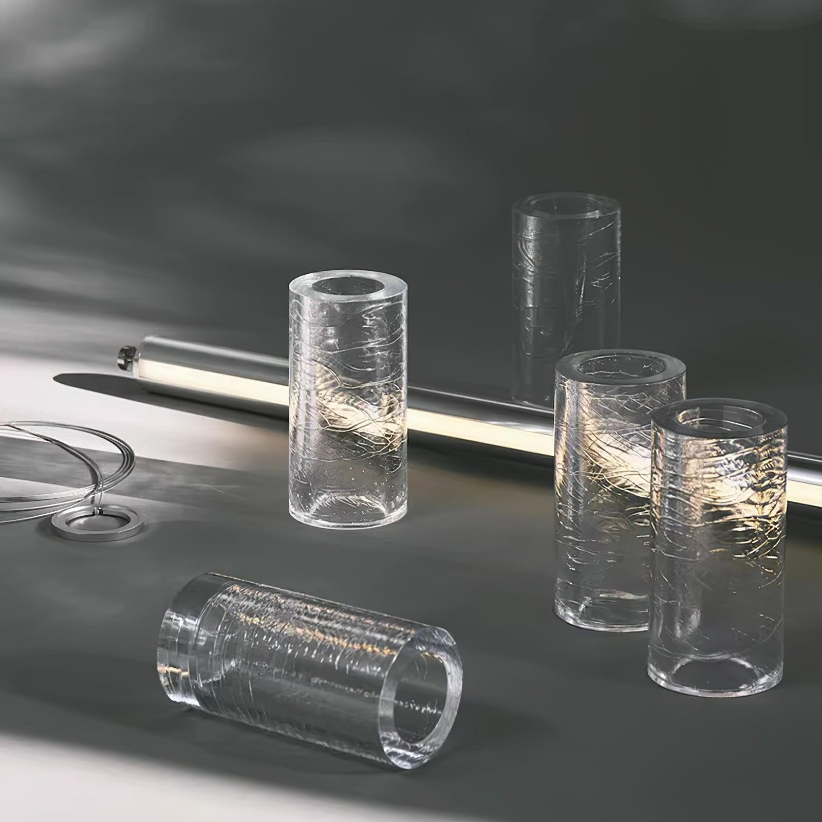 Lyliris Glass Linear Pendant Light - Letslighting