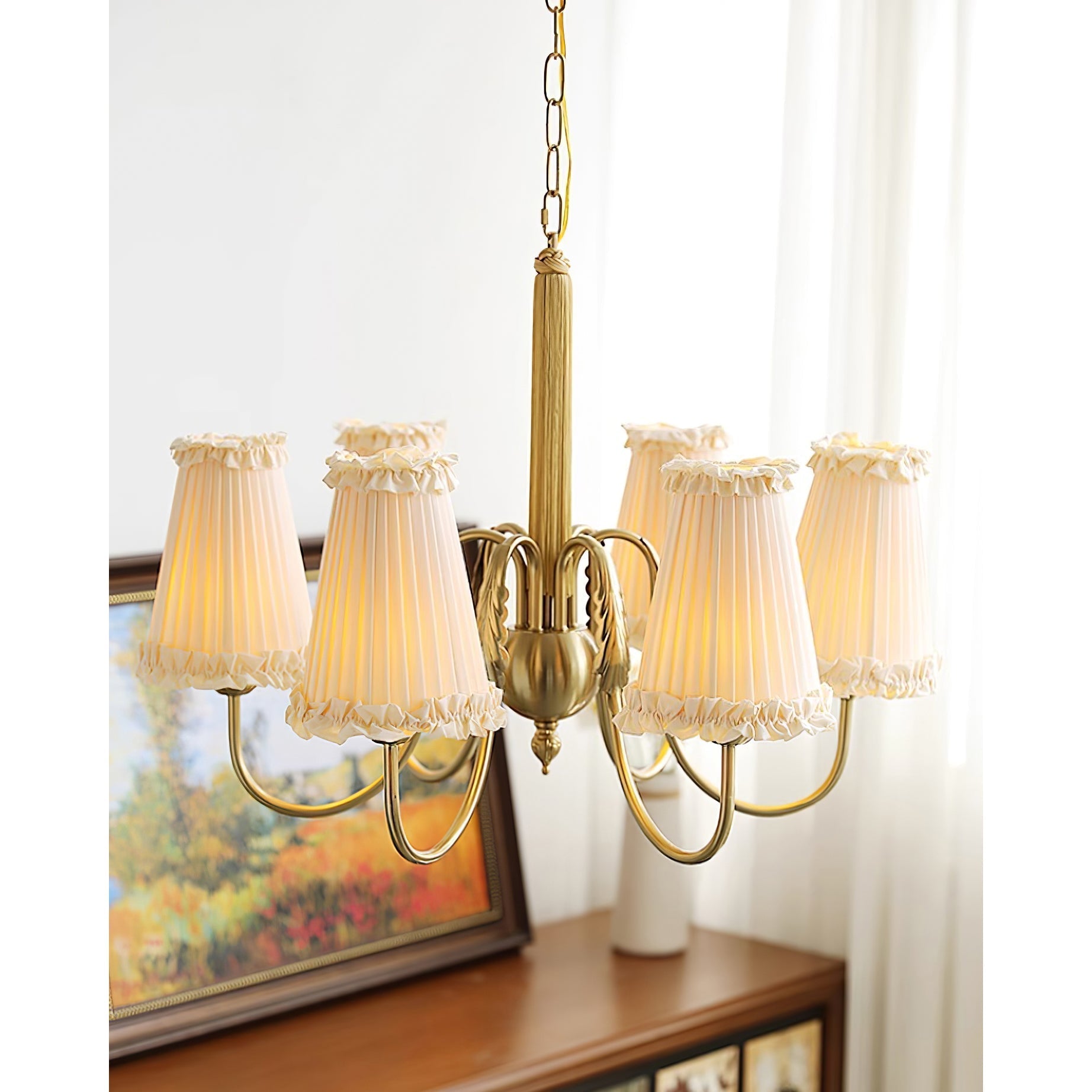 Ervaren Lustre Tissu Luxe Postmoderne Vintage - Neutralighting