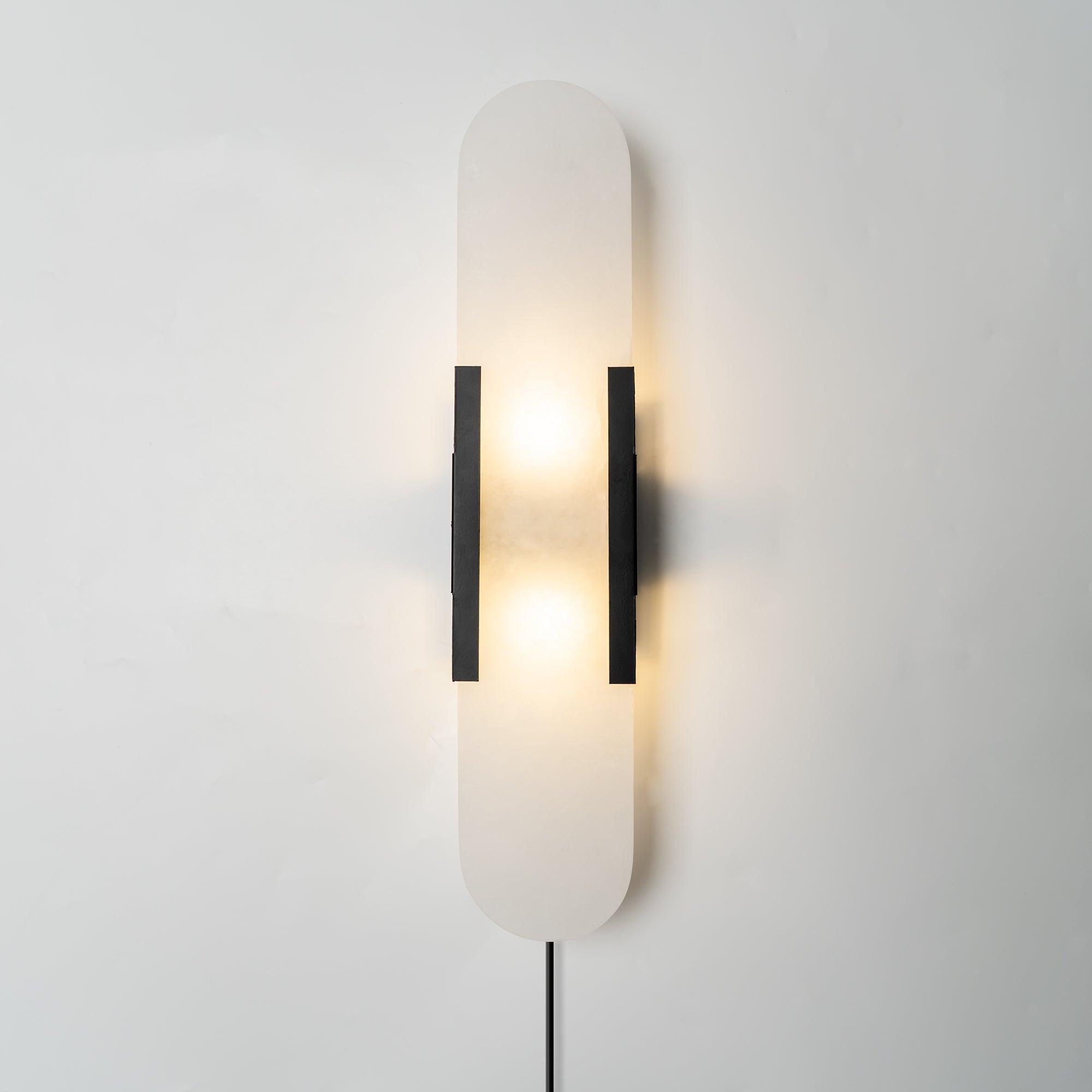 Corvina Oblong Alabaster Wall Light - Neutralighting