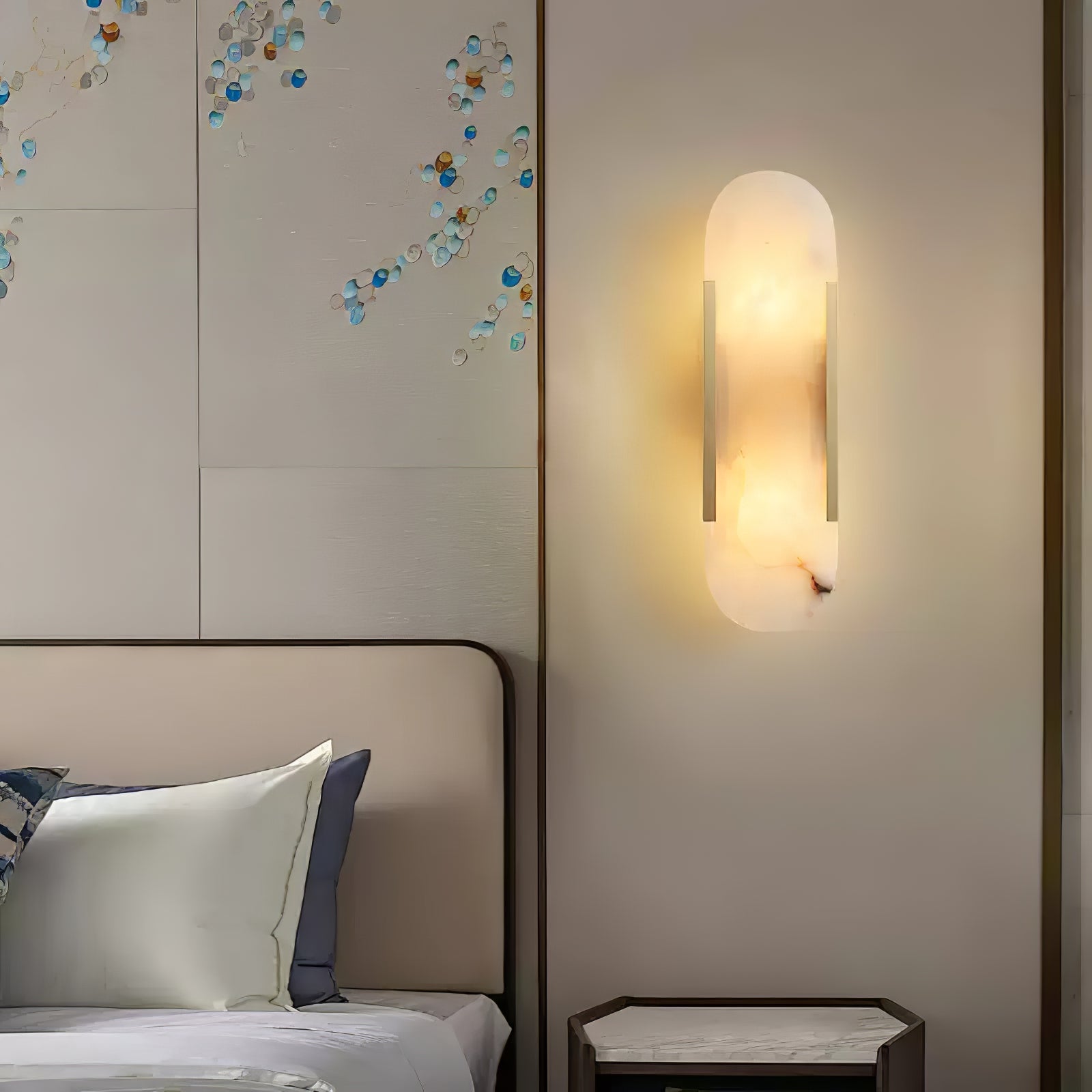 Veo Applique Murale en Albâtre de Luxe