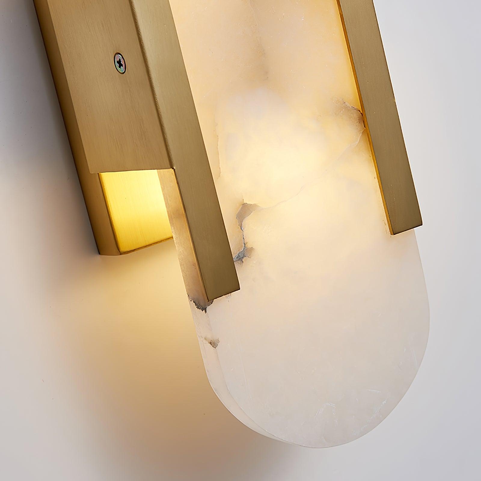 Veo Applique Murale en Albâtre de Luxe