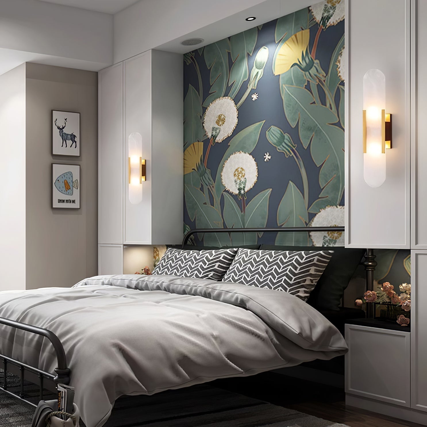 Veo Applique Murale en Albâtre de Luxe