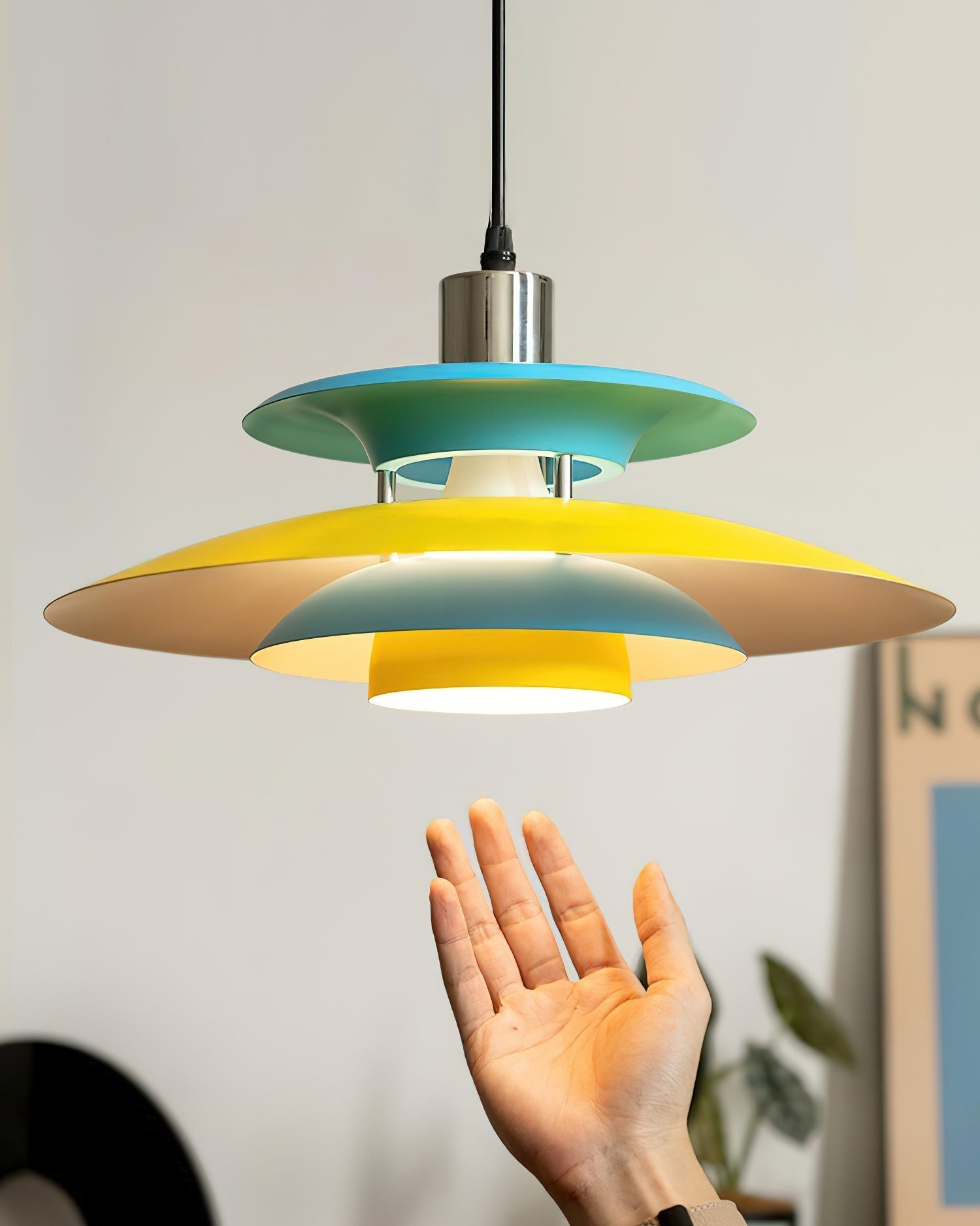 Mellowe Playful Geometric Pendant Lamp - Letslighting