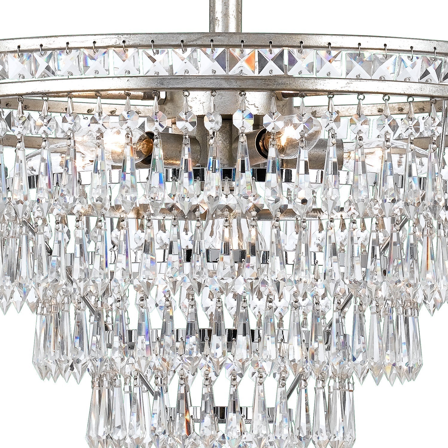 Eurvaryra Postmodern Luxury Metal Crystal Chandelier - Lamp Copper