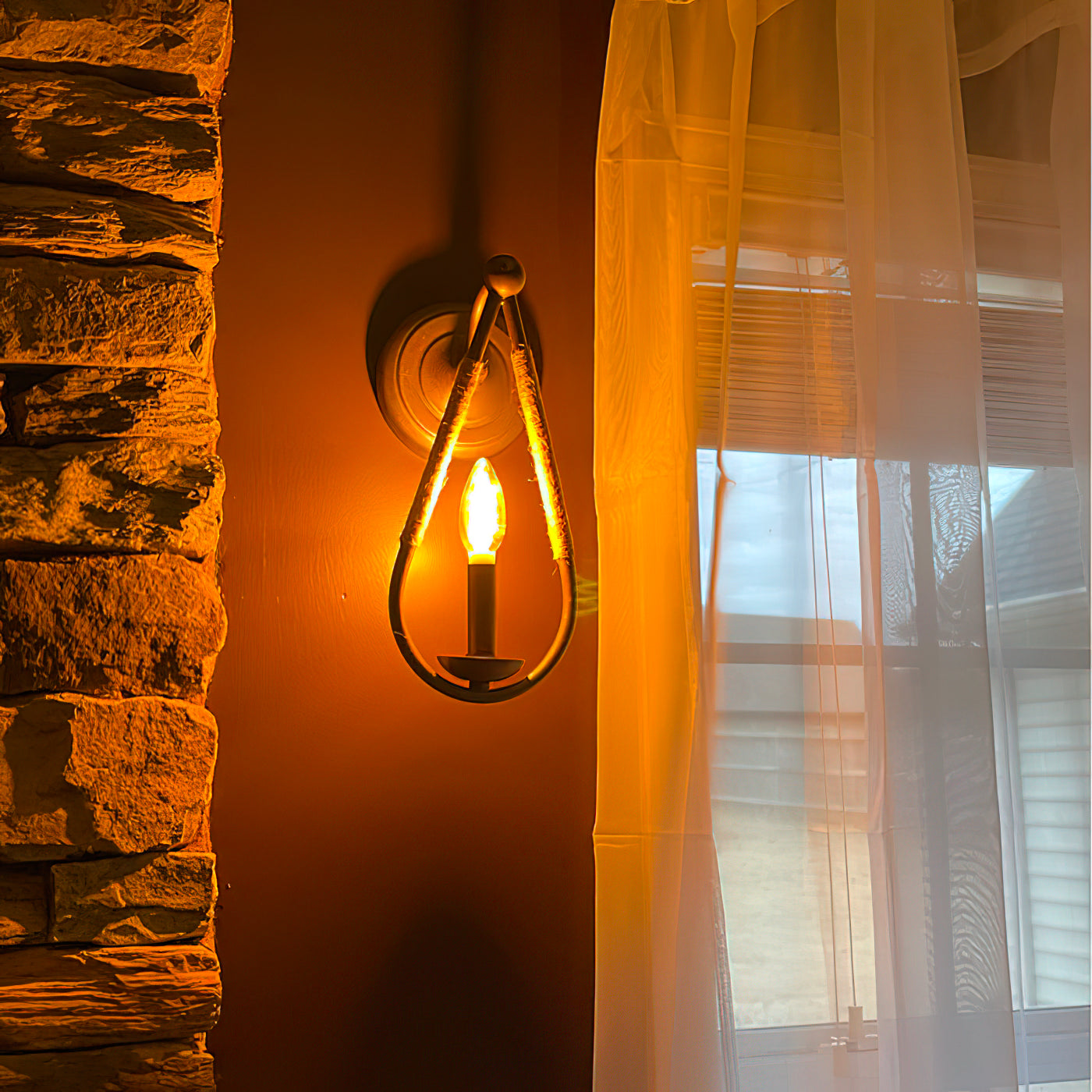 Arvela Applique Murale Métal Élégance Vintage - Neutralighting