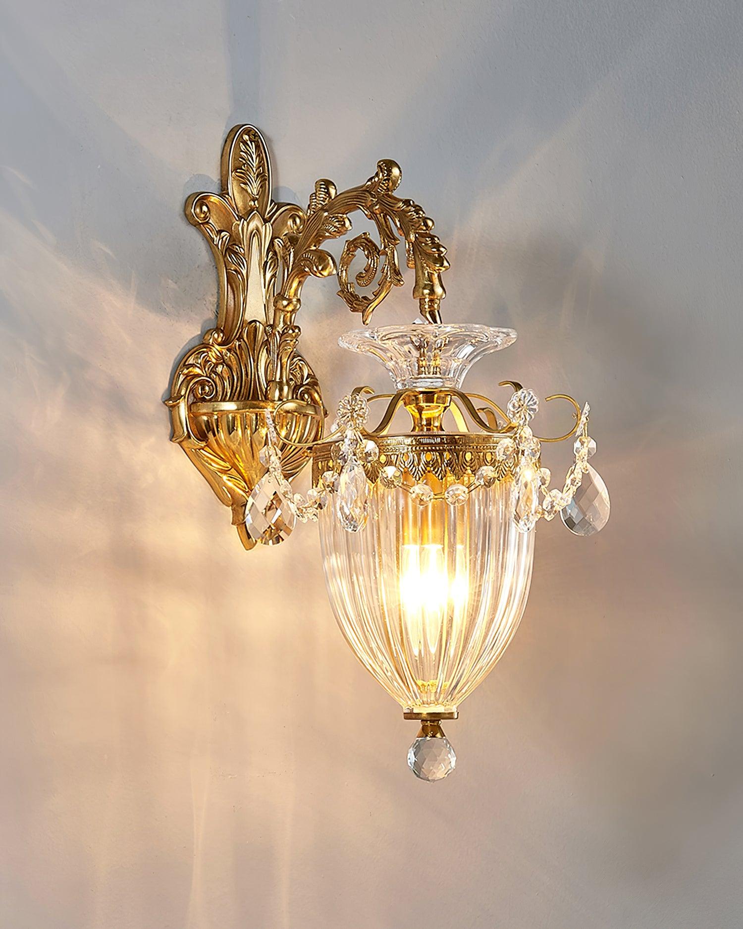 Elosia Lustra Applique Murale Double Dorée Élégante - Neutralighting