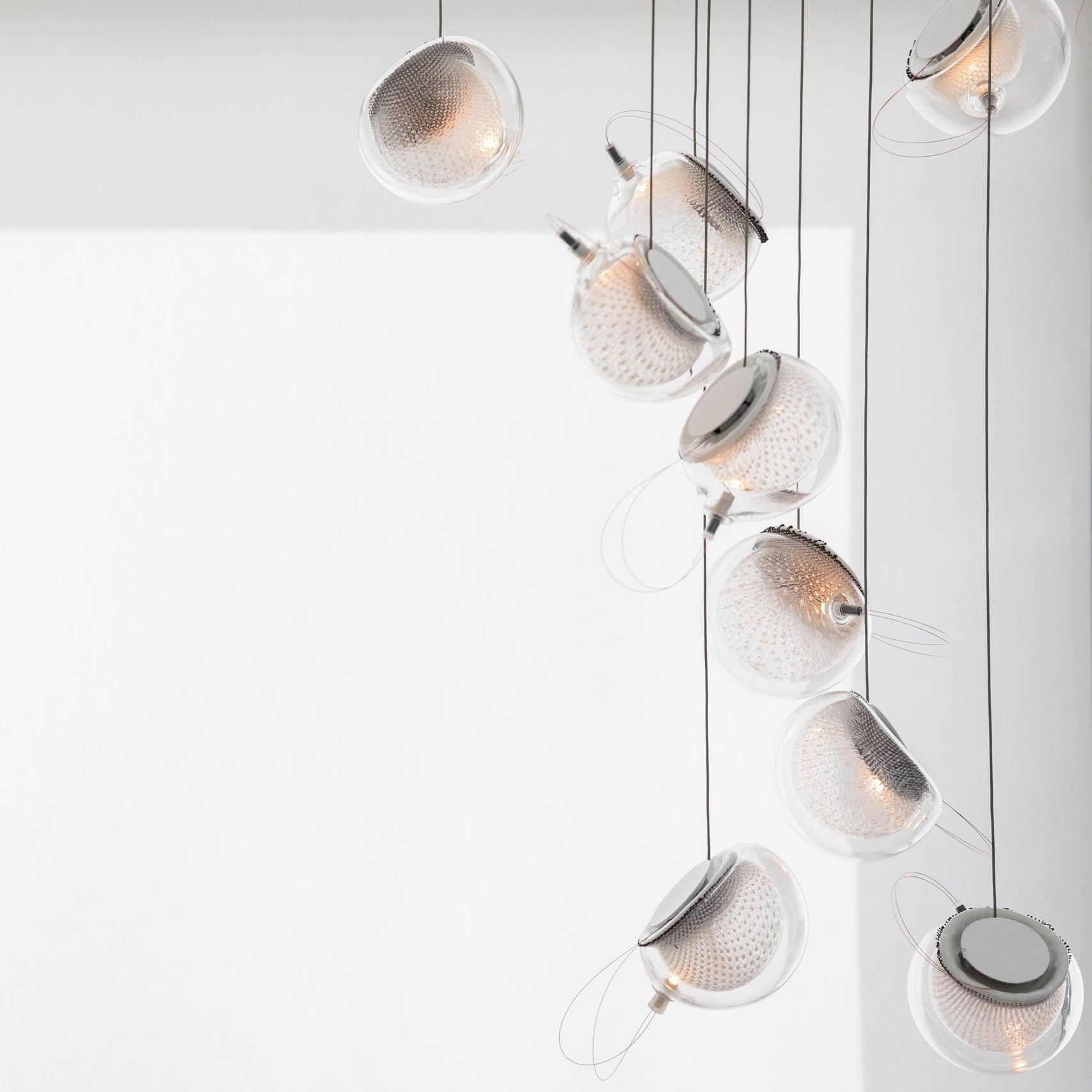 Sfera Chandelier Moderne Minimaliste en Verre - Neutralighting