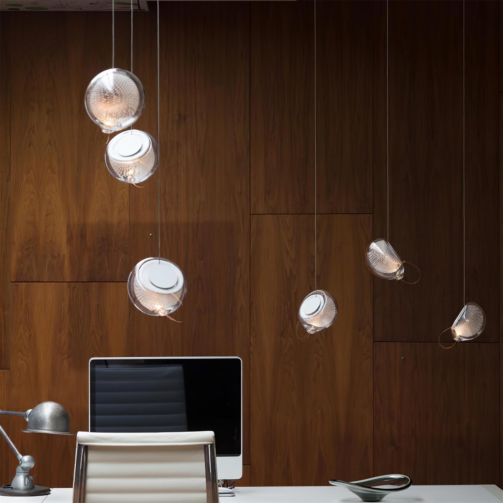 Sfera Chandelier Moderne Minimaliste en Verre - Neutralighting