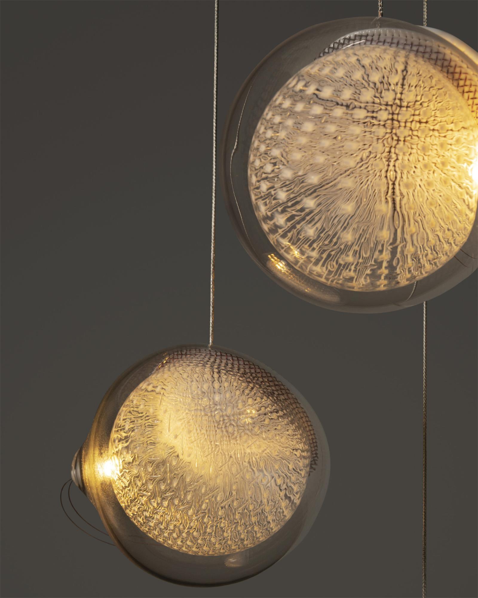 Sfera Chandelier Moderne Minimaliste en Verre - Neutralighting
