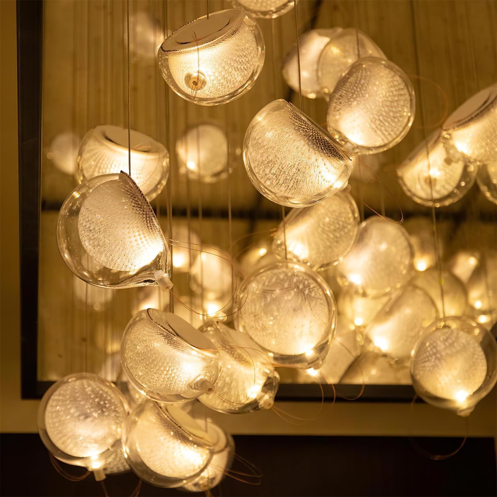 Sfera Chandelier Moderne Minimaliste en Verre - Neutralighting