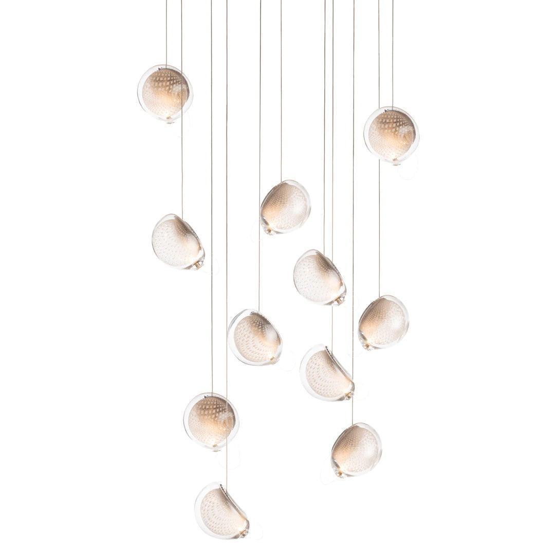 Sfera Chandelier Moderne Minimaliste en Verre - Neutralighting