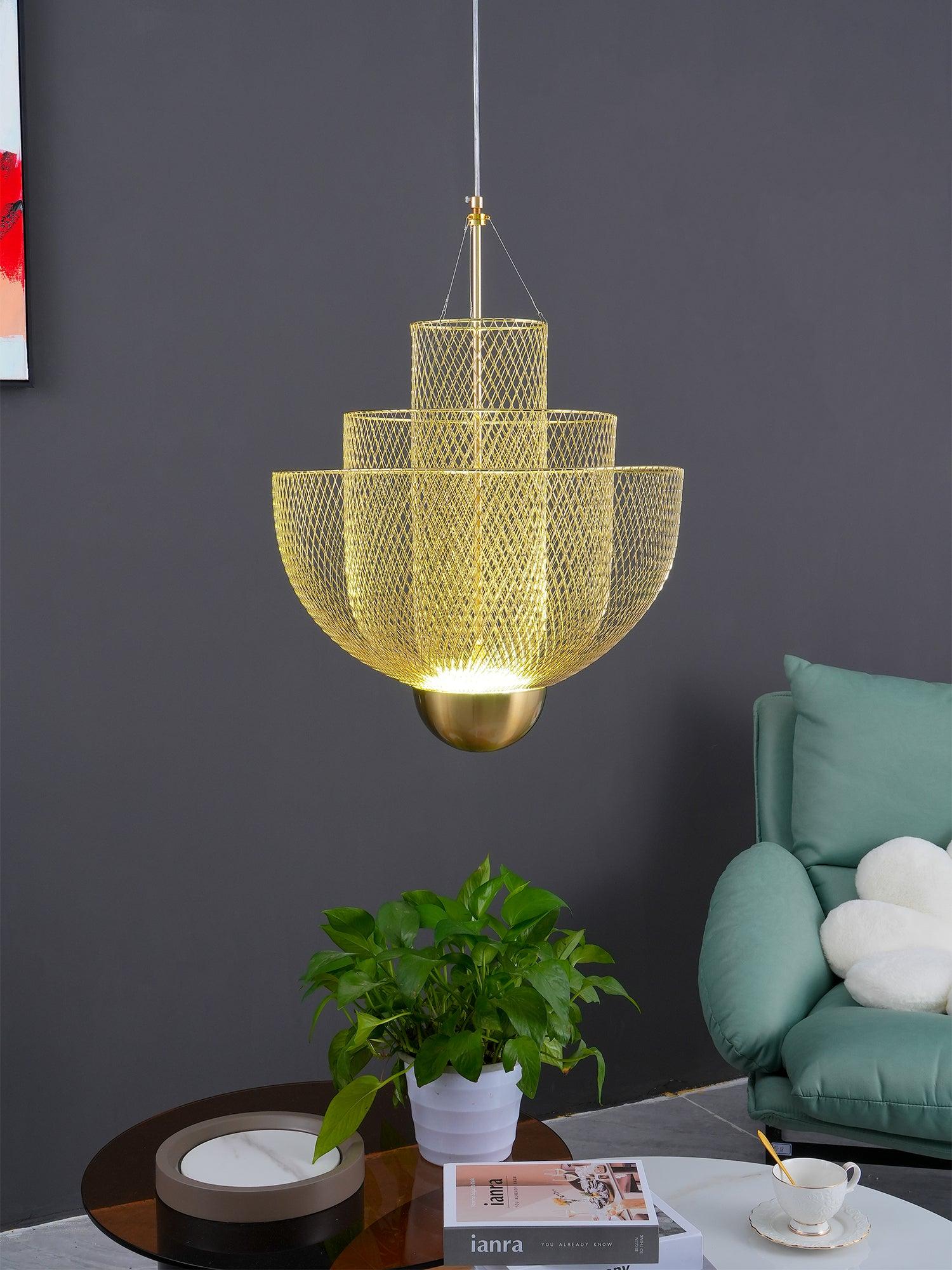 Lustra Chandelier Meshmatics Suspendu Radieux - Neutralighting