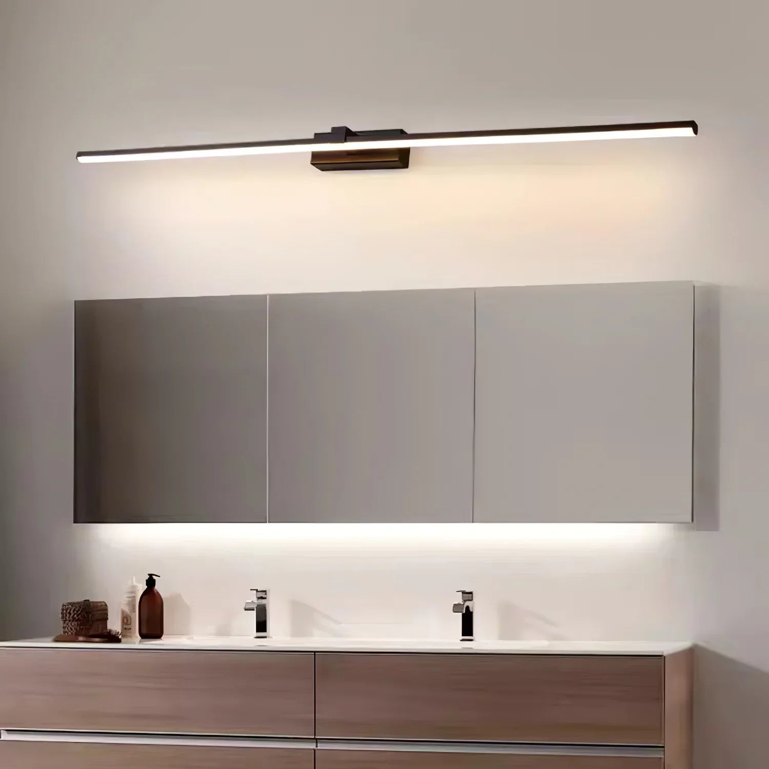 Hexa Applique Murale Linéaire pour Miroir Salle de Bain, Chambre Moderne - Neutralighting