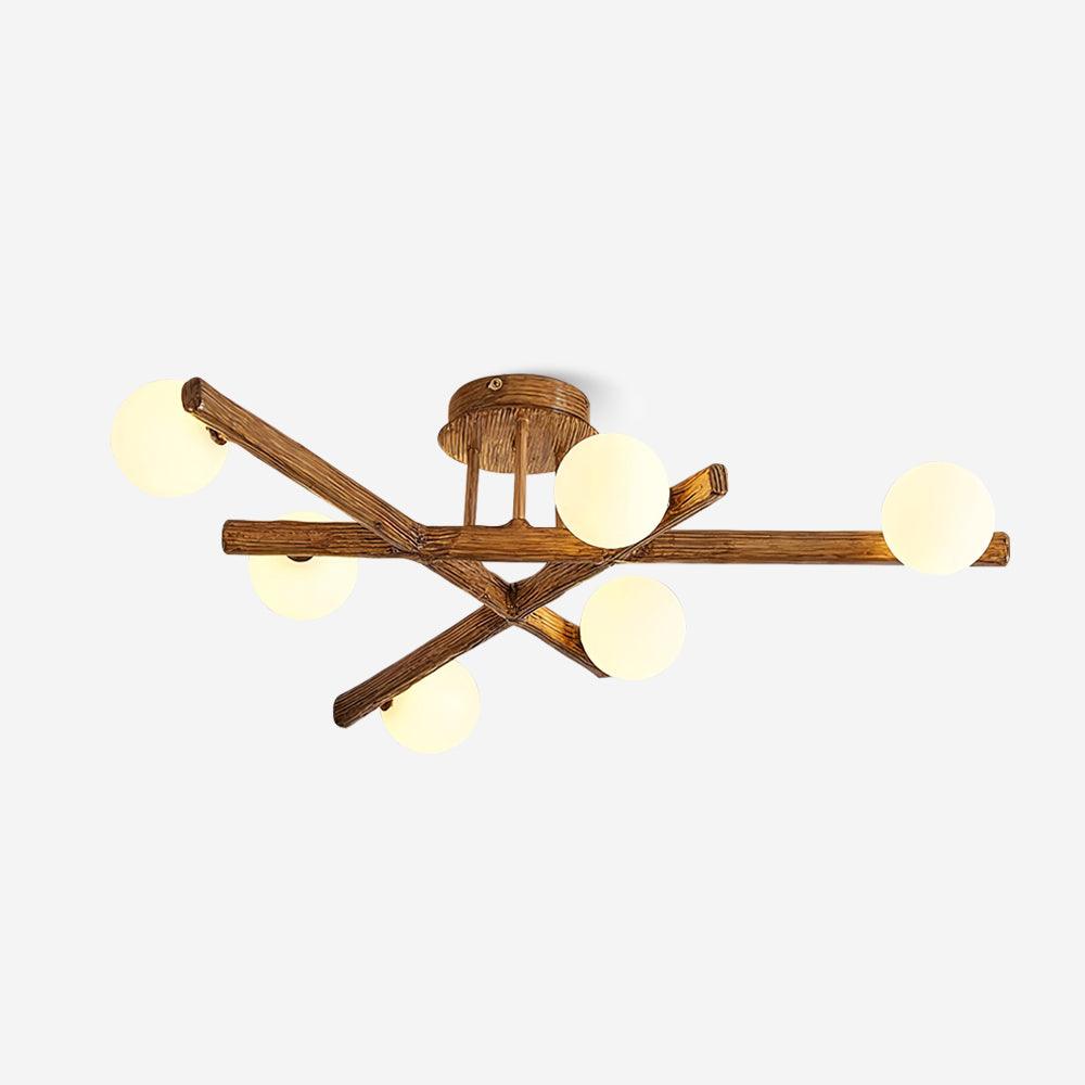 Wooden Plafonnier Branche - Neutralighting