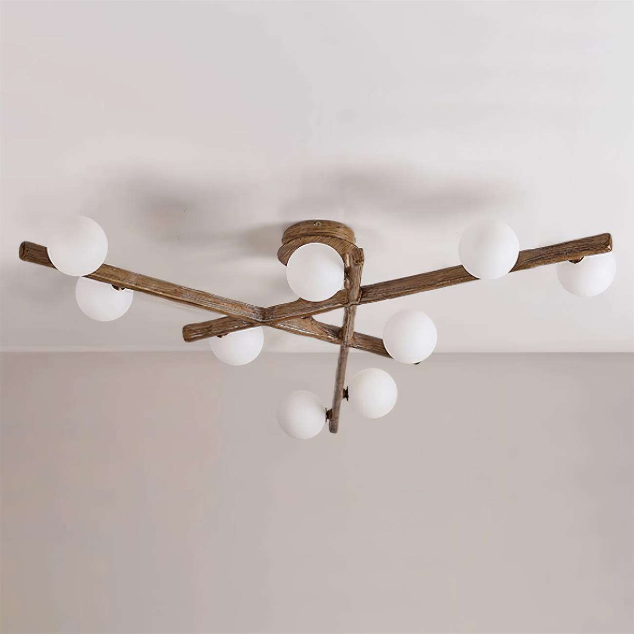 Wooden Plafonnier Branche - Neutralighting