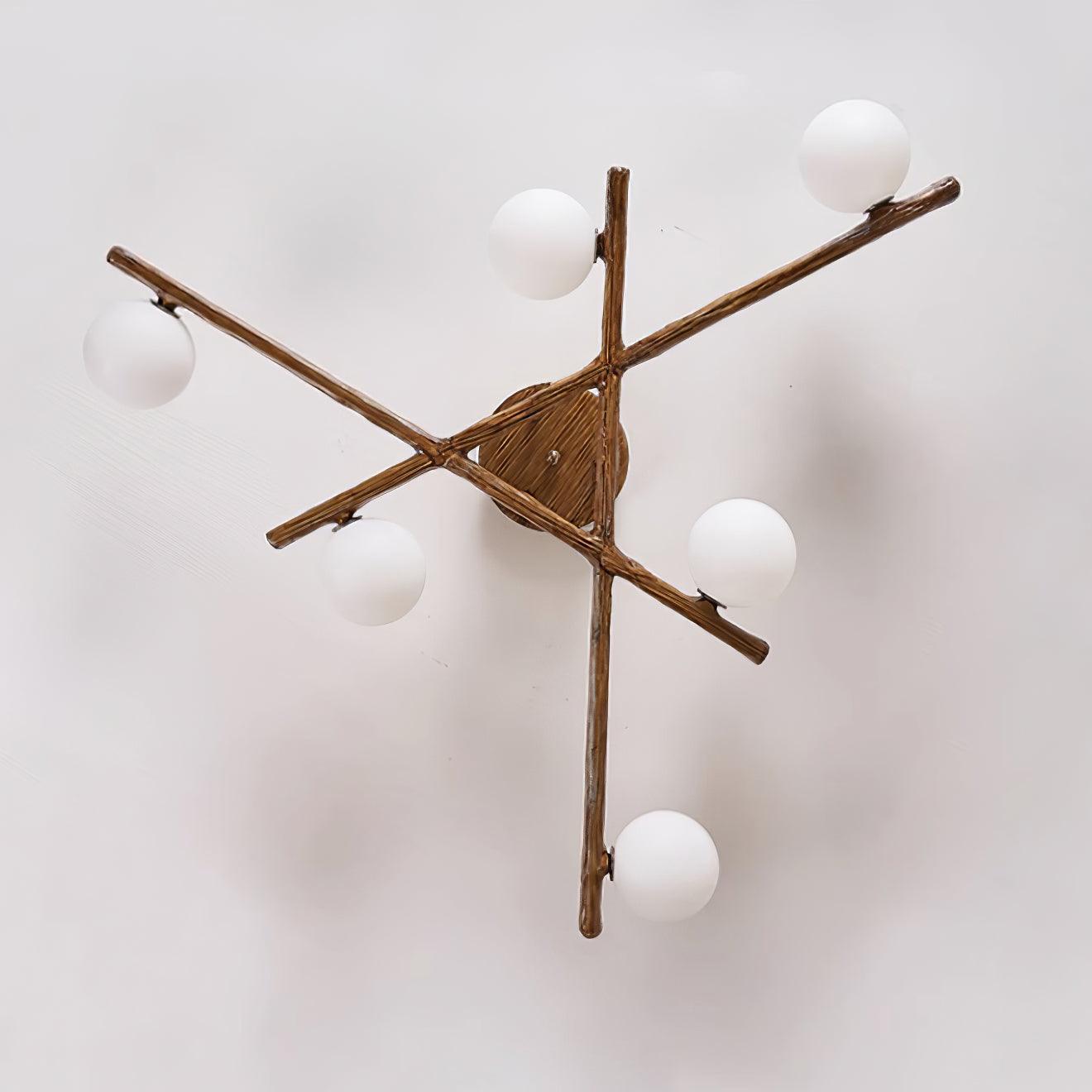 Wooden Plafonnier Branche - Neutralighting