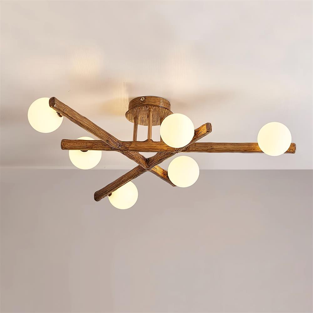 Wooden Plafonnier Branche - Neutralighting