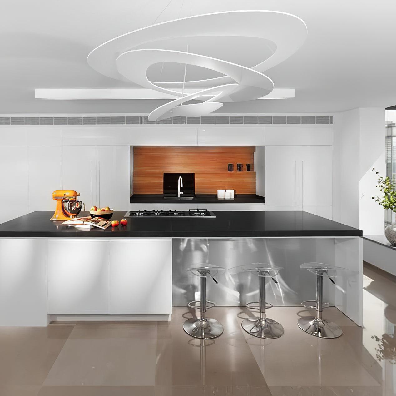 Micro Lustre LED Anneaux Tourbillonnants - Neutralighting