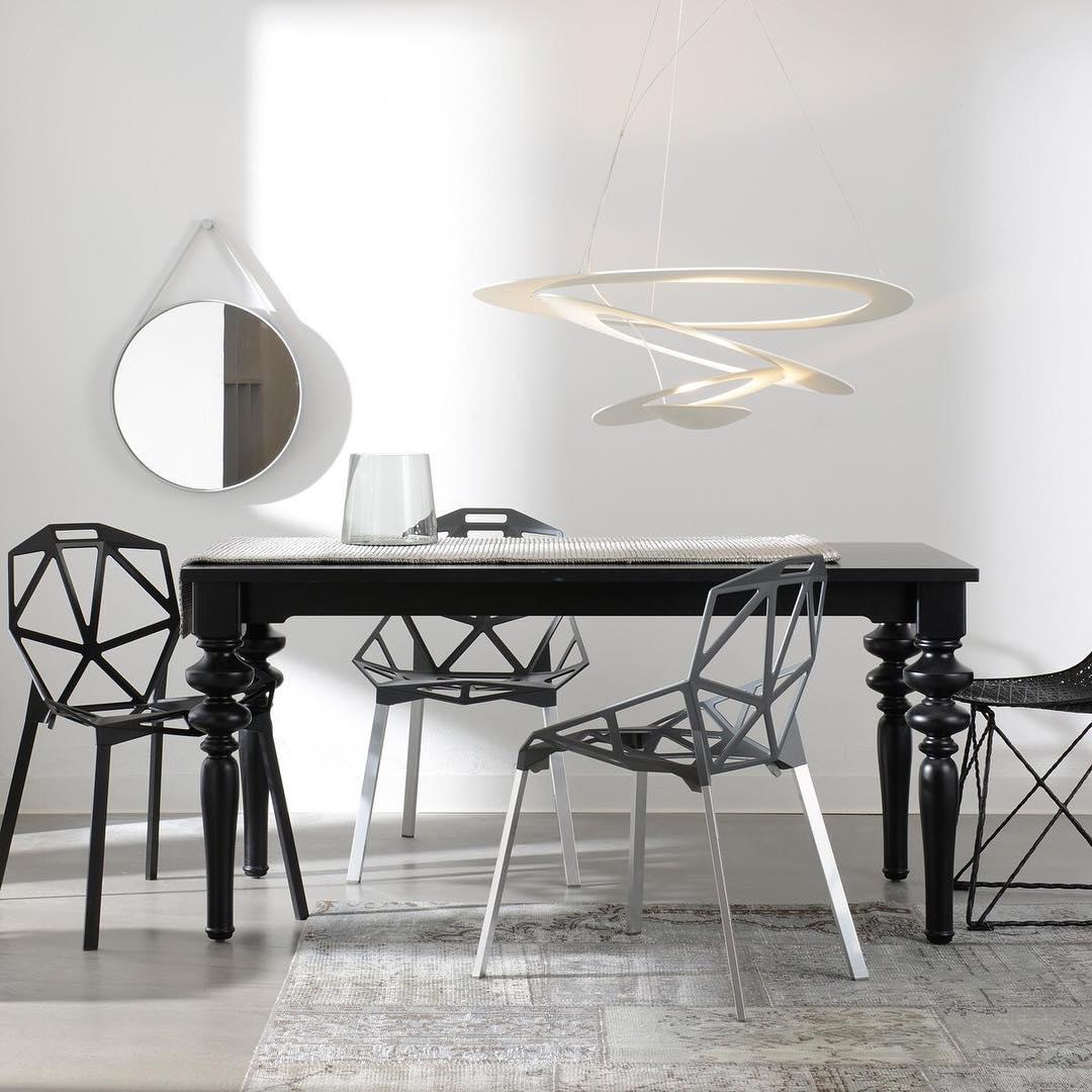 Micro Lustre LED Anneaux Tourbillonnants - Neutralighting