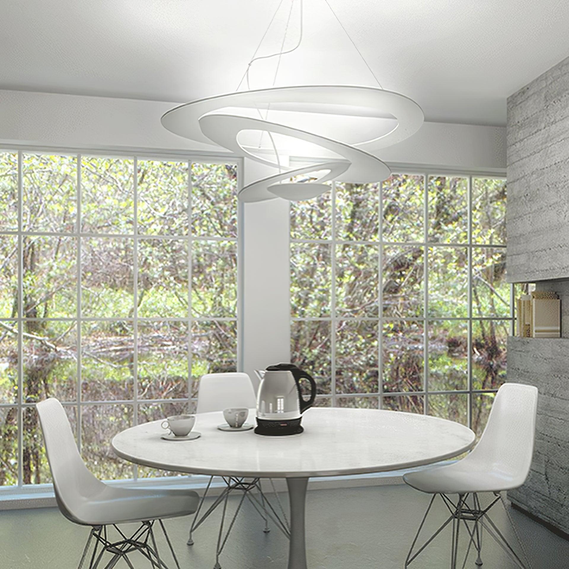 Micro Lustre LED Anneaux Tourbillonnants - Neutralighting