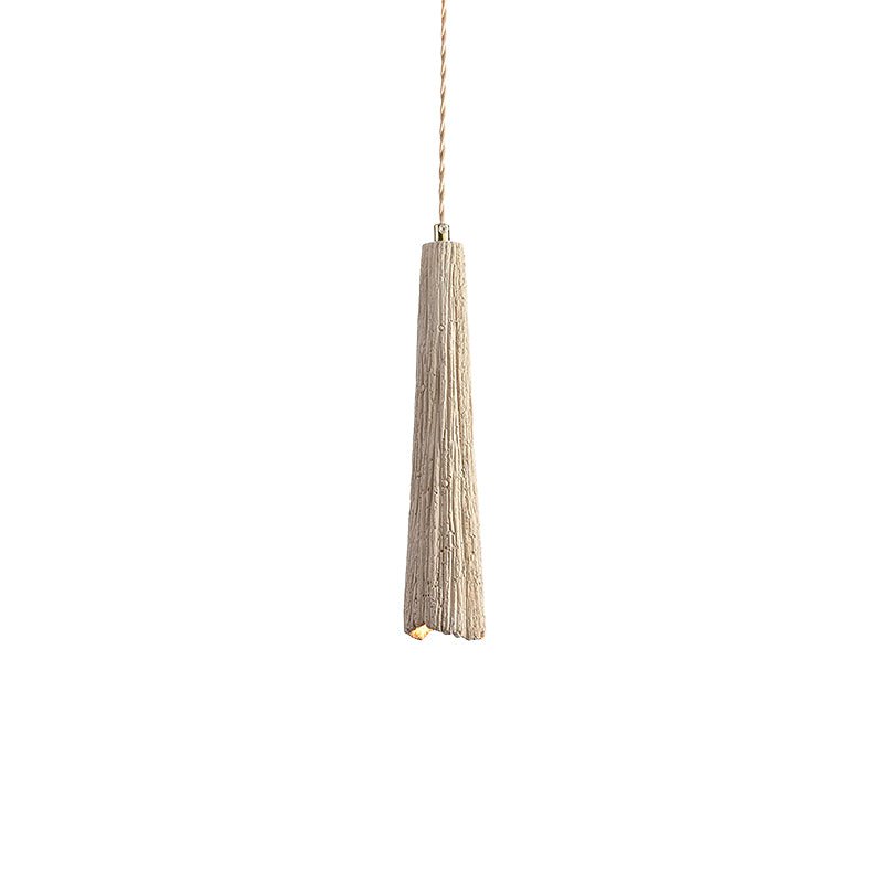 Microcement Lampe suspendue avec abat-jour en tissu réglable - Neutralighting