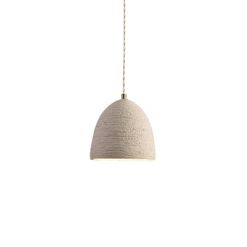 Microcement Lampe suspendue avec abat-jour en tissu réglable - Neutralighting