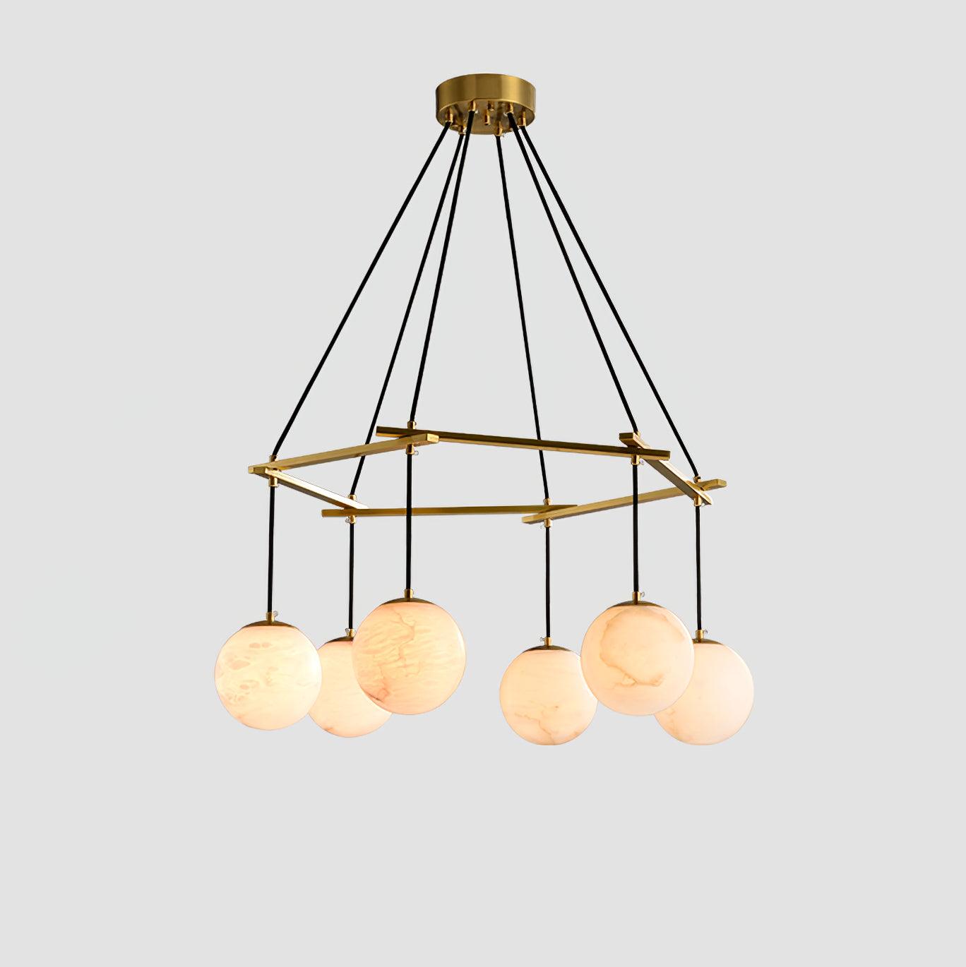Lunara Albâtre Lustre - Neutralighting