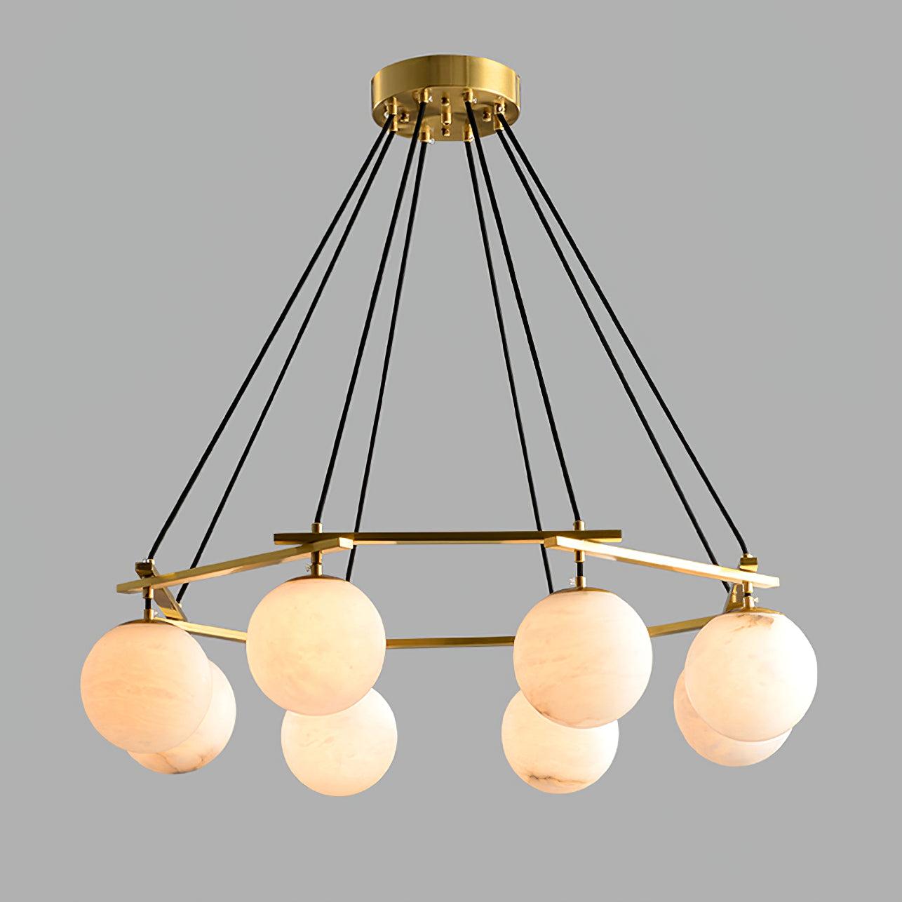 Lunara Albâtre Lustre - Neutralighting