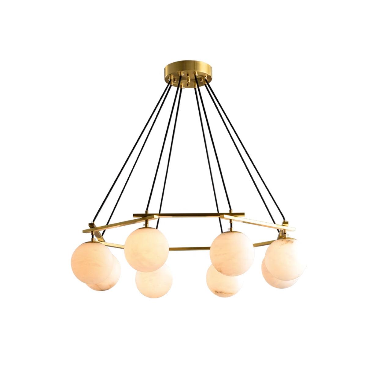 Lunara Albâtre Lustre - Neutralighting